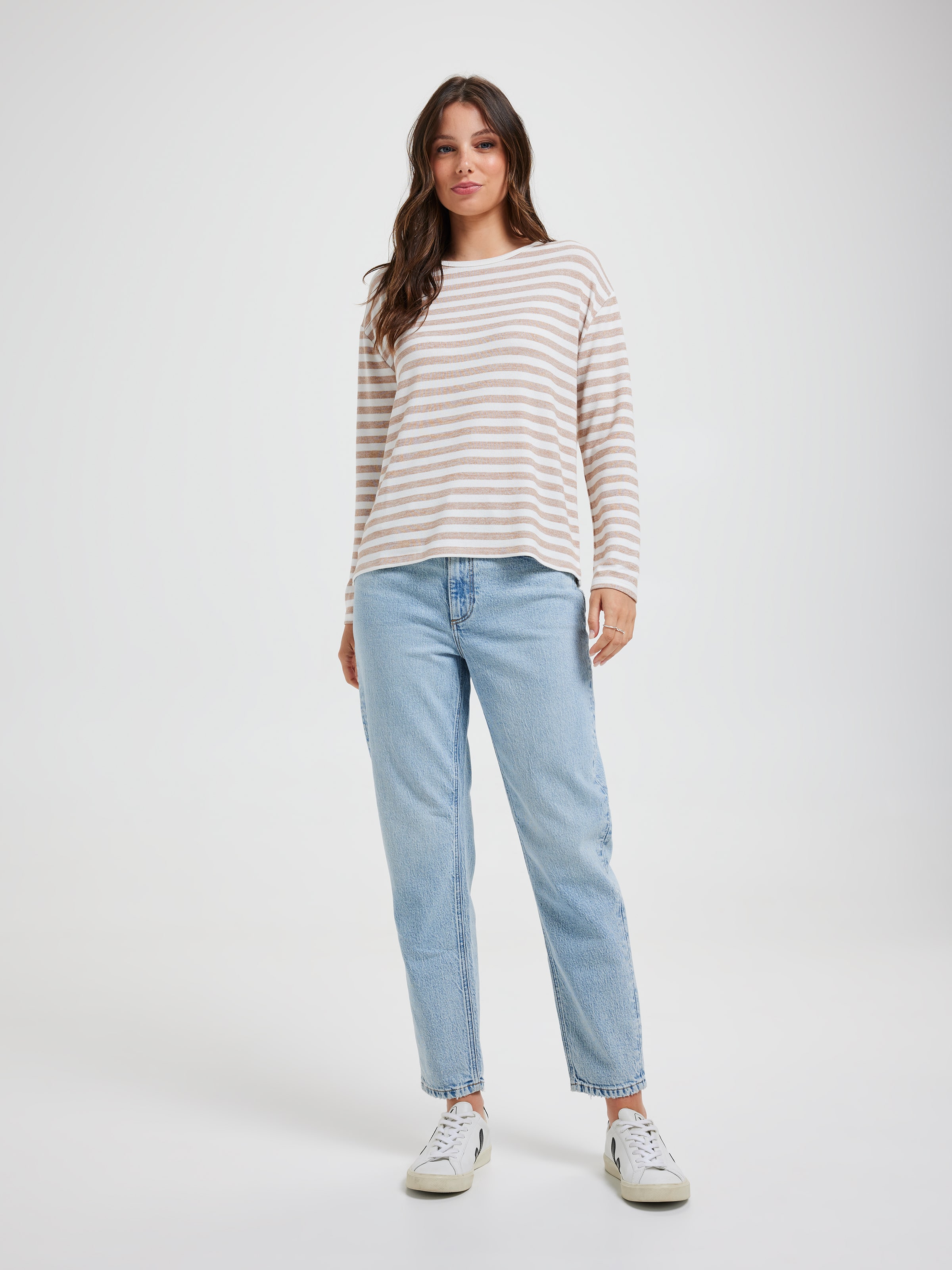 Rori Long Sleeve Stripe Tee
