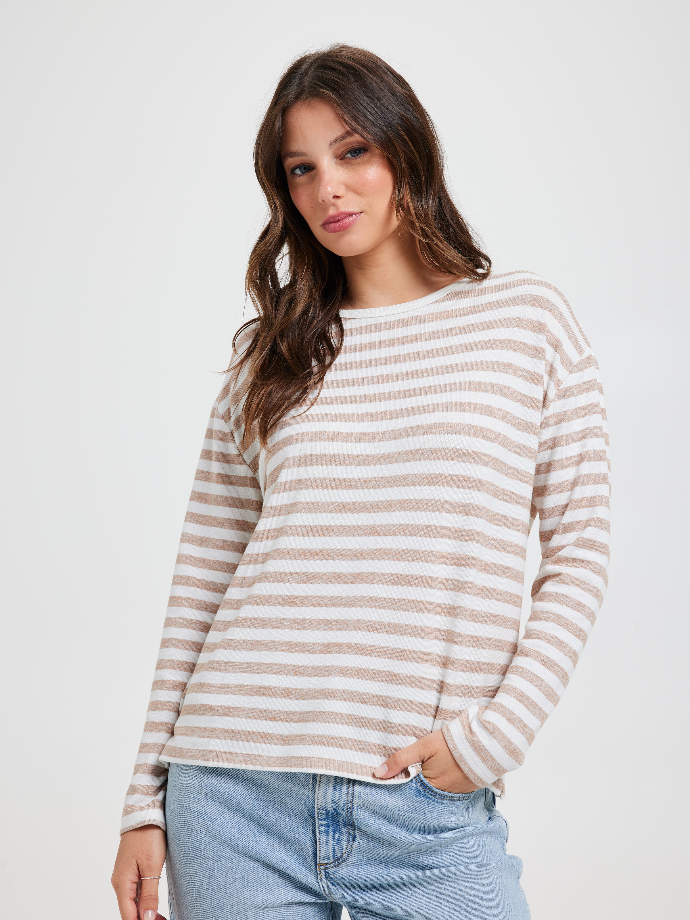 Rori Long Sleeve Stripe Tee