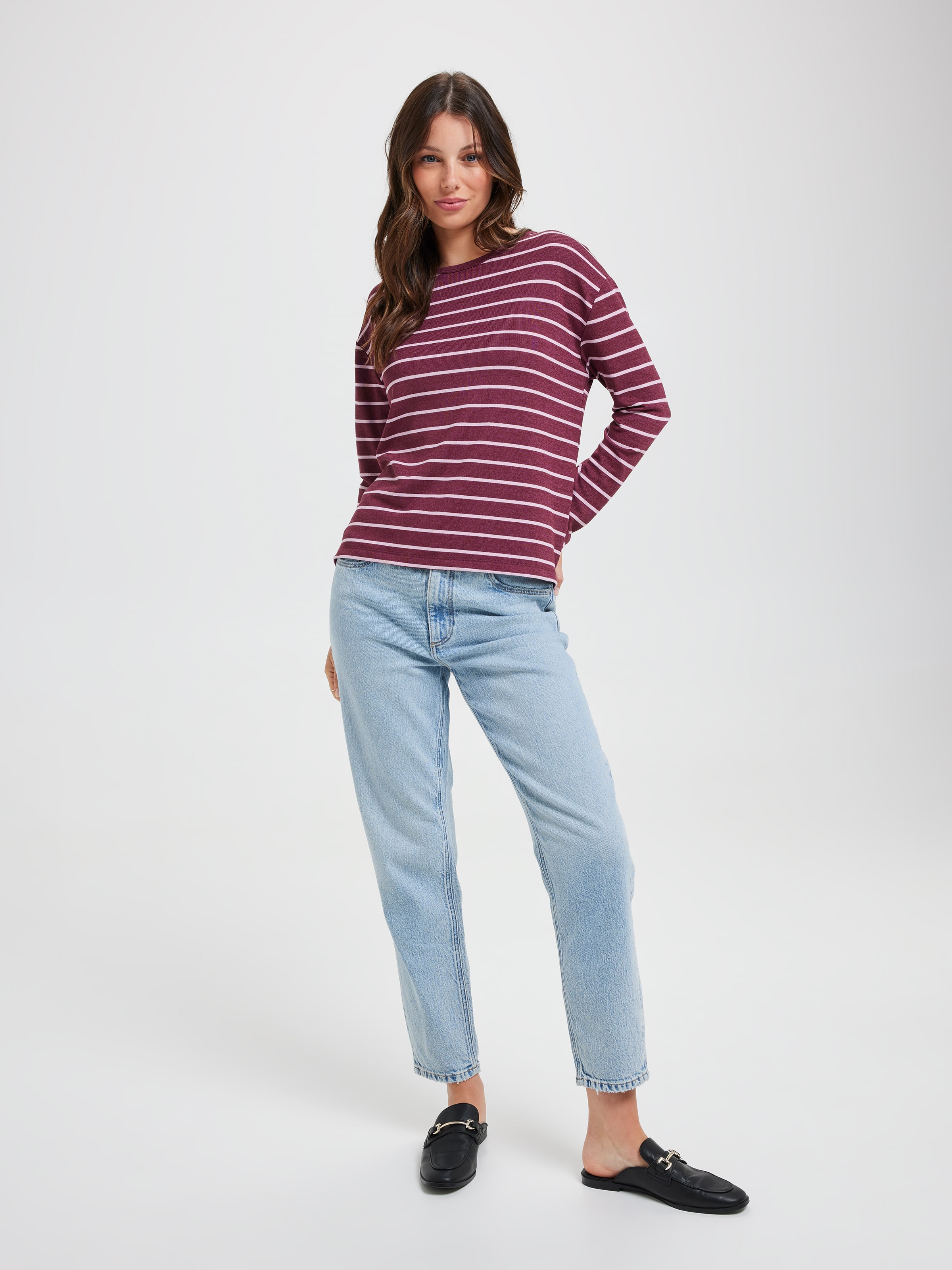 Rori Long Sleeve Stripe Tee