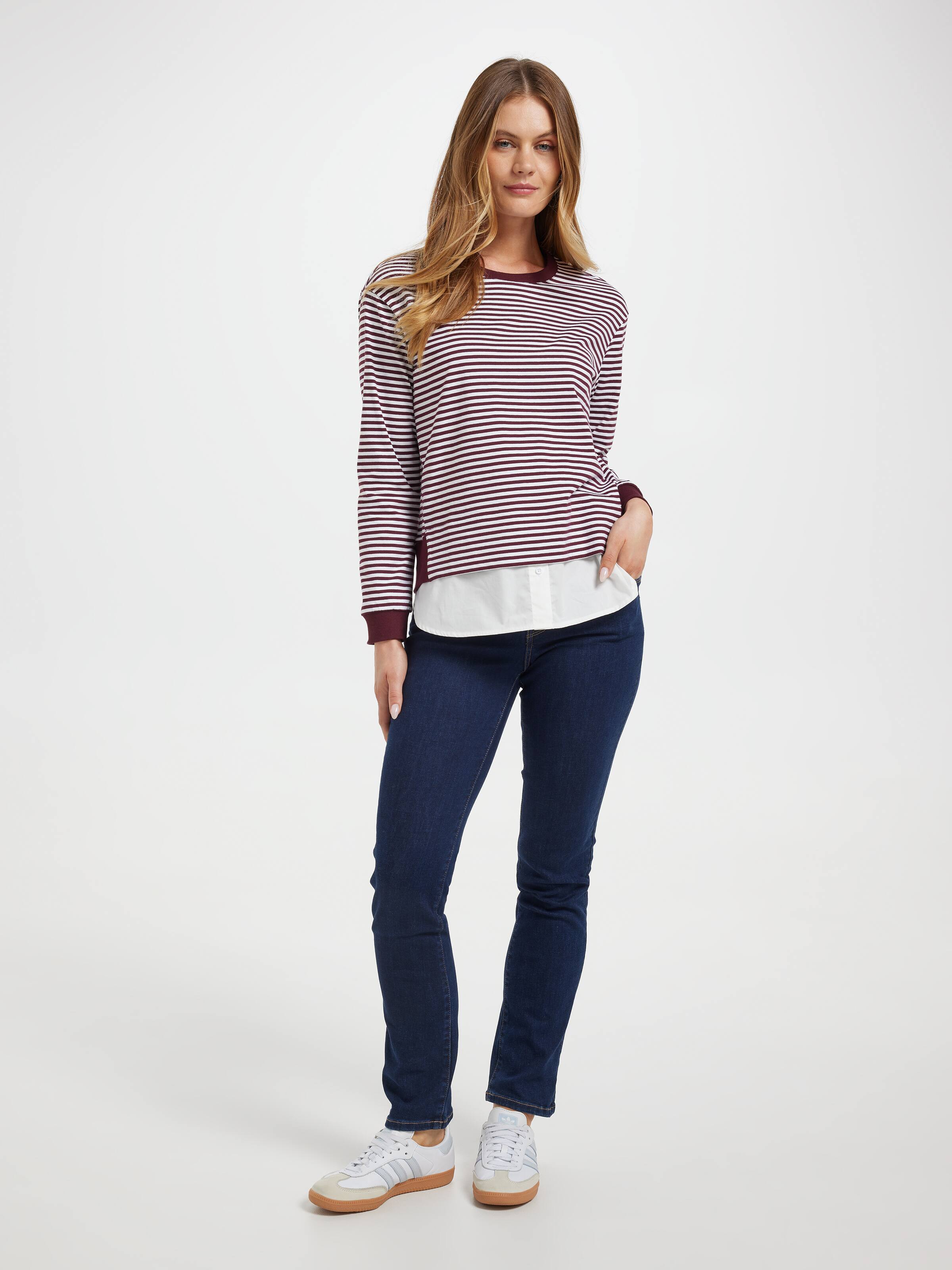 Lulu 2 In 1 Long Sleeve Top
