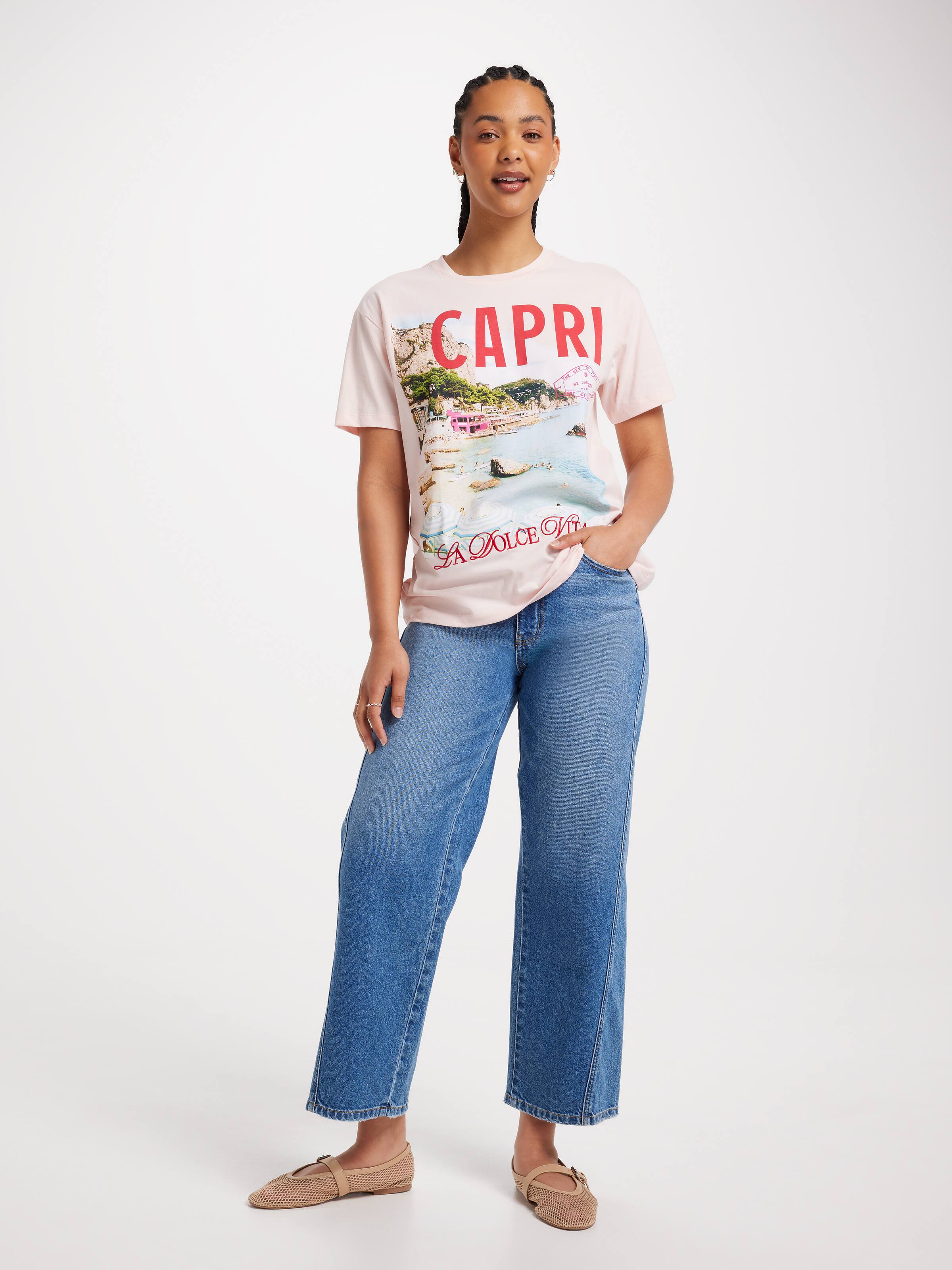 Antonia Oversized Graphic Tee