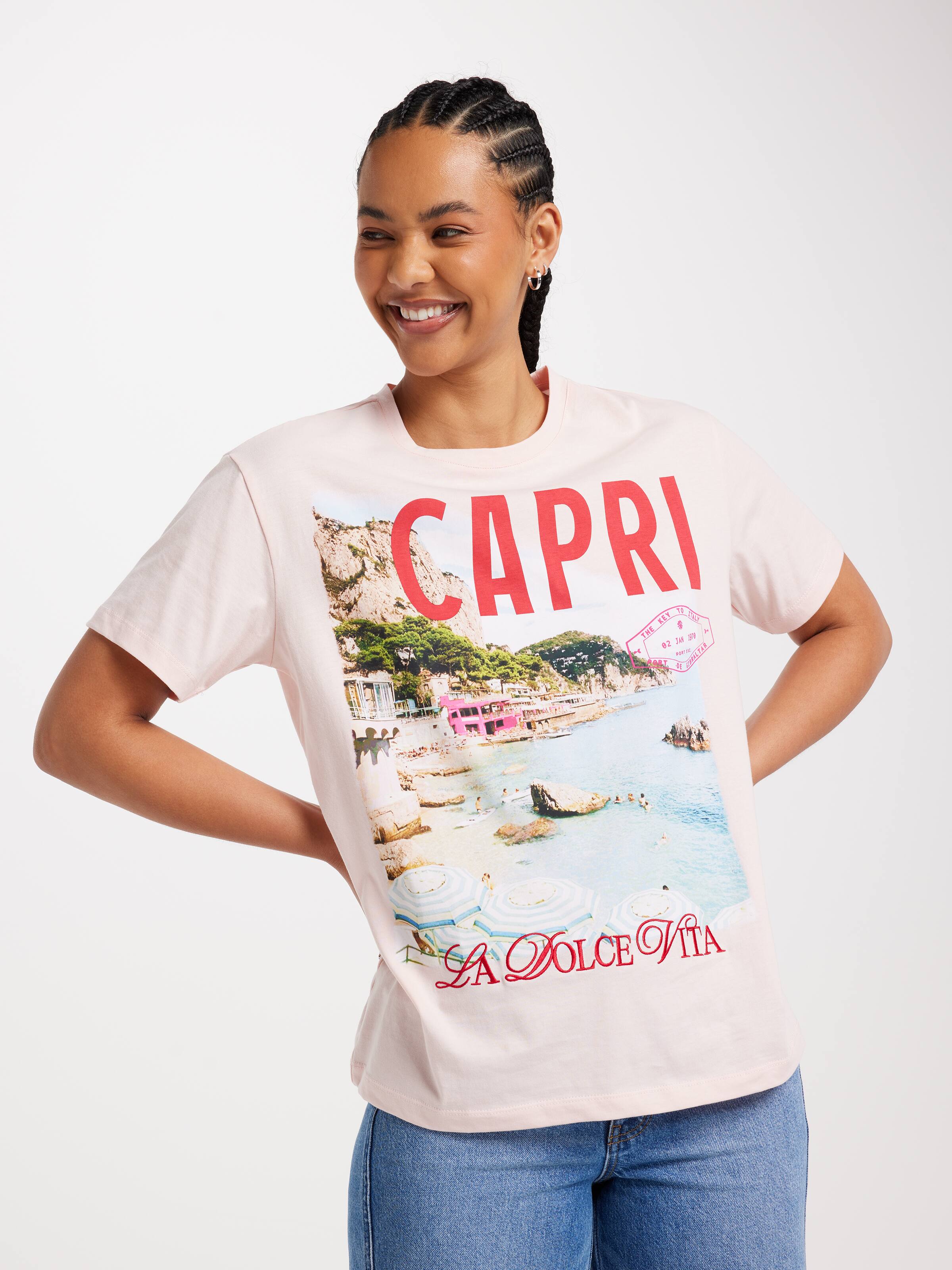 Antonia Oversized Graphic Tee