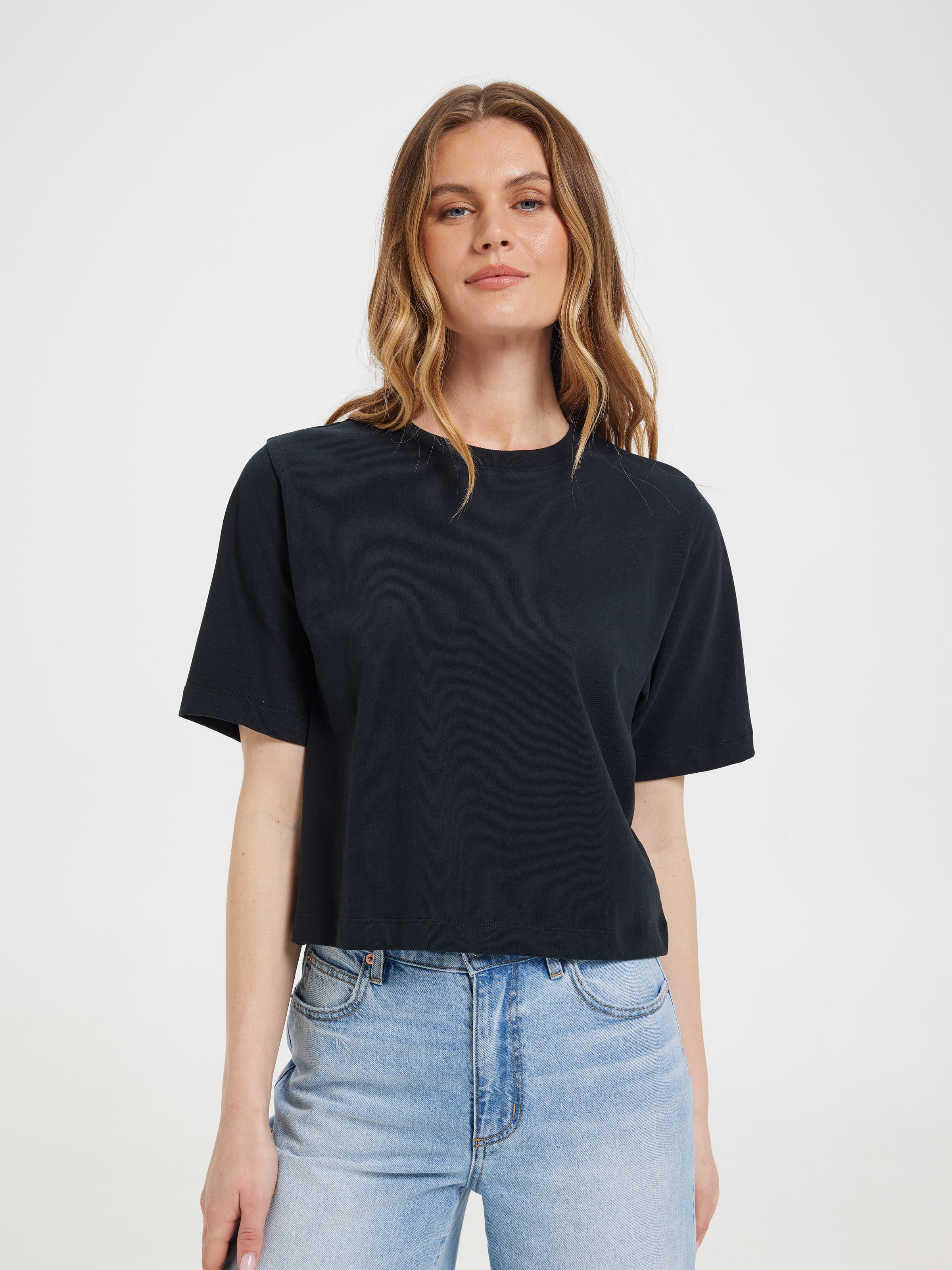 Boxy Crop Tee