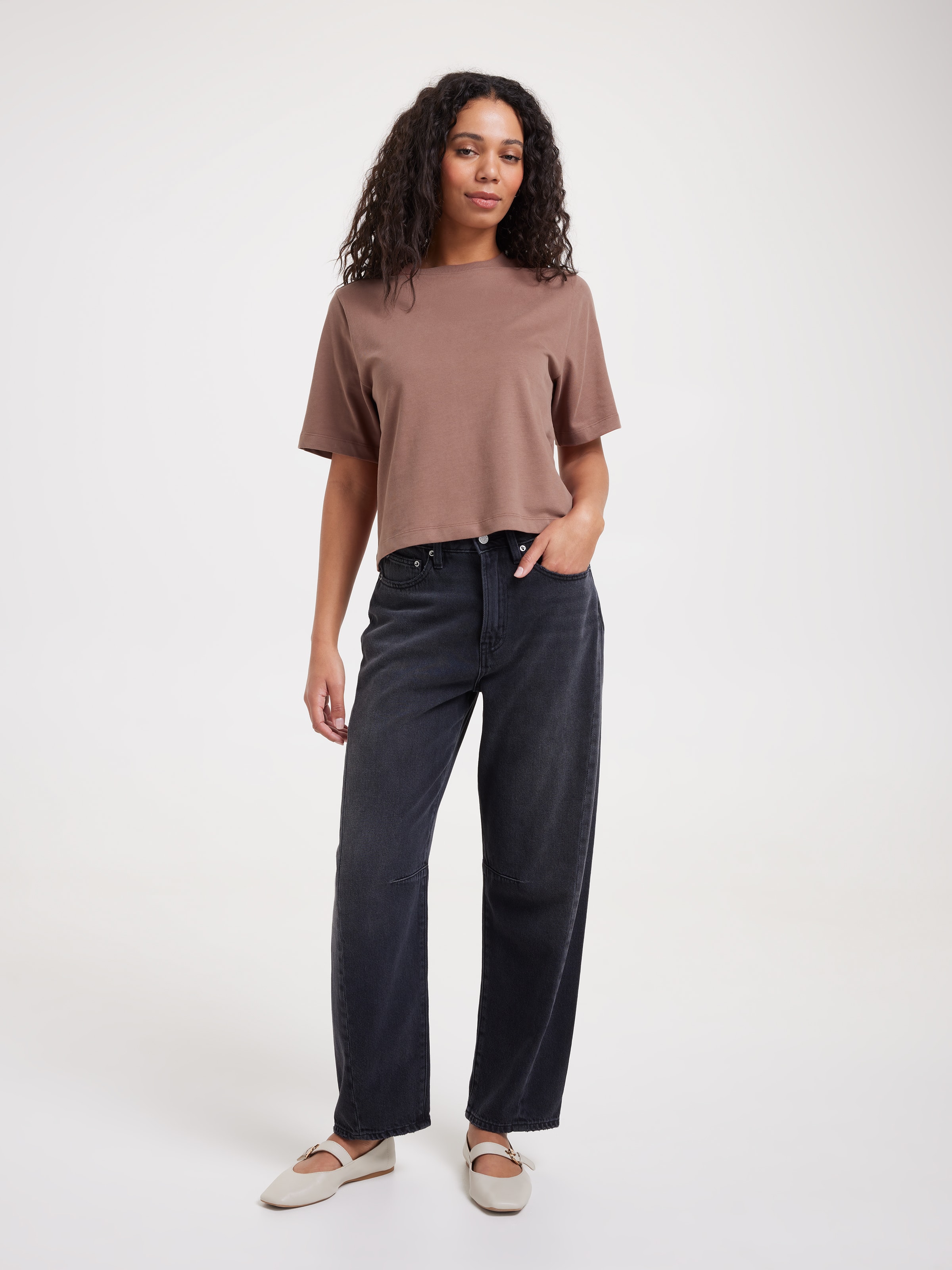 Boxy Crop Tee