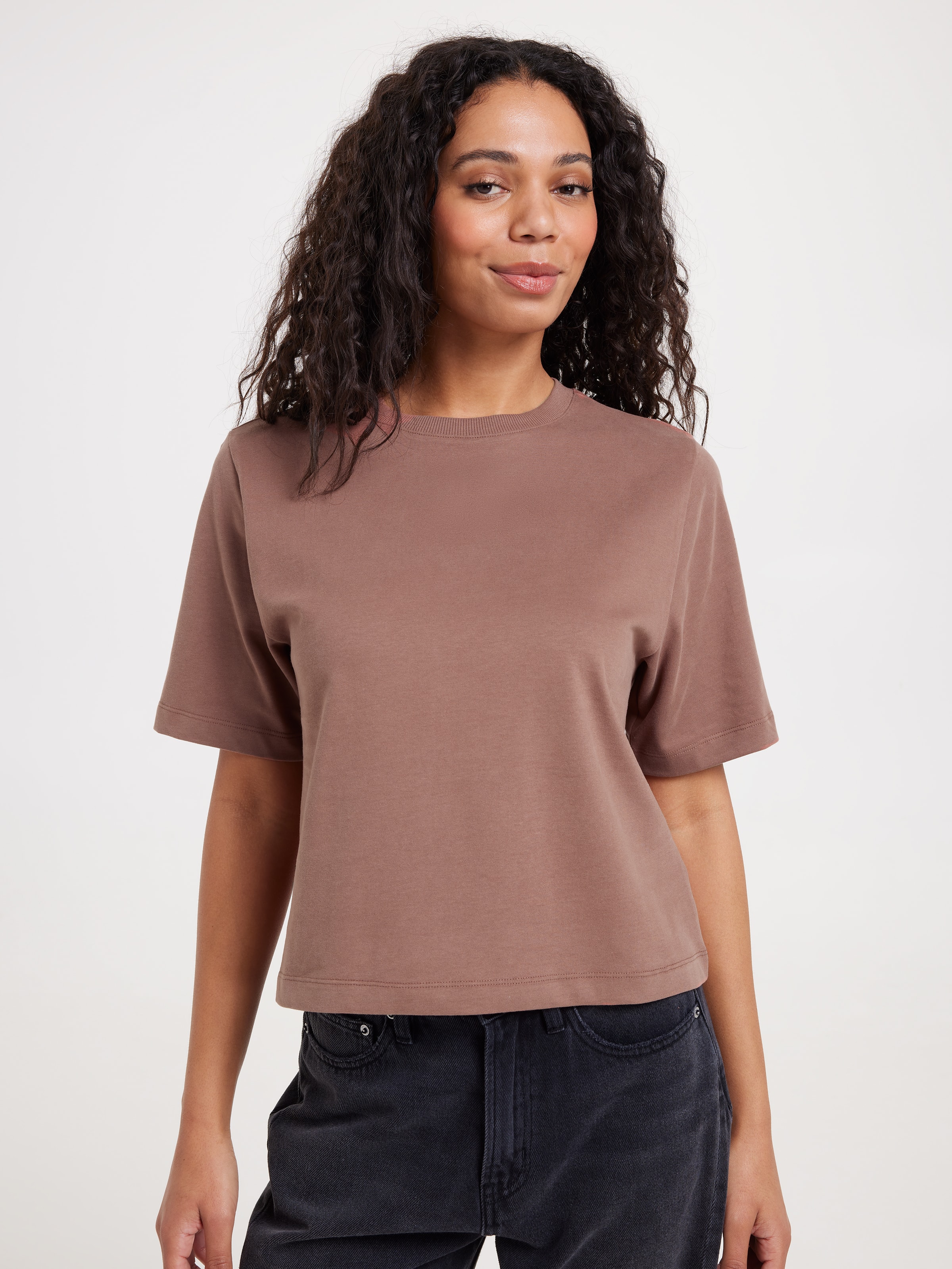 Boxy Crop Tee