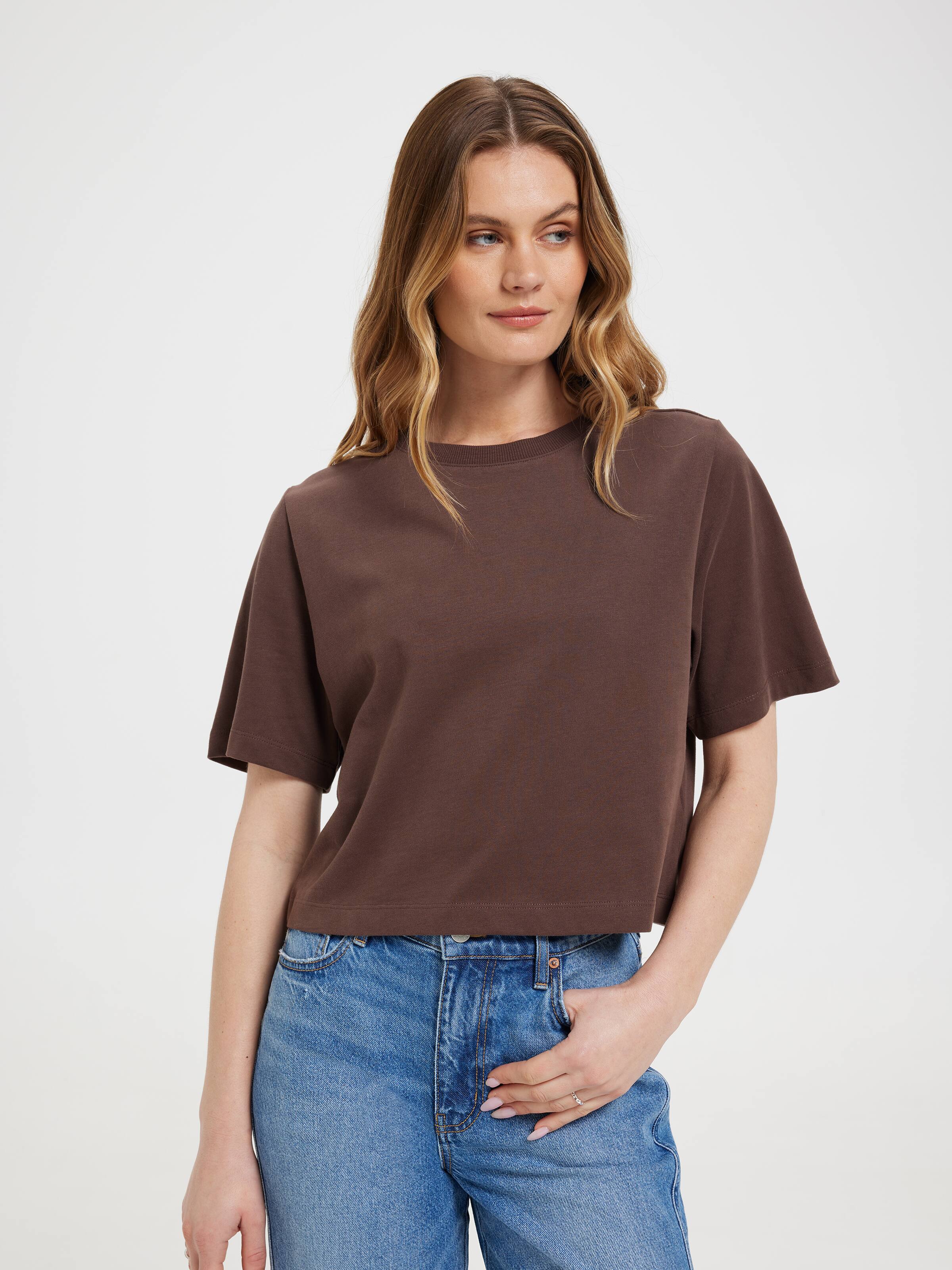 Boxy Crop Tee