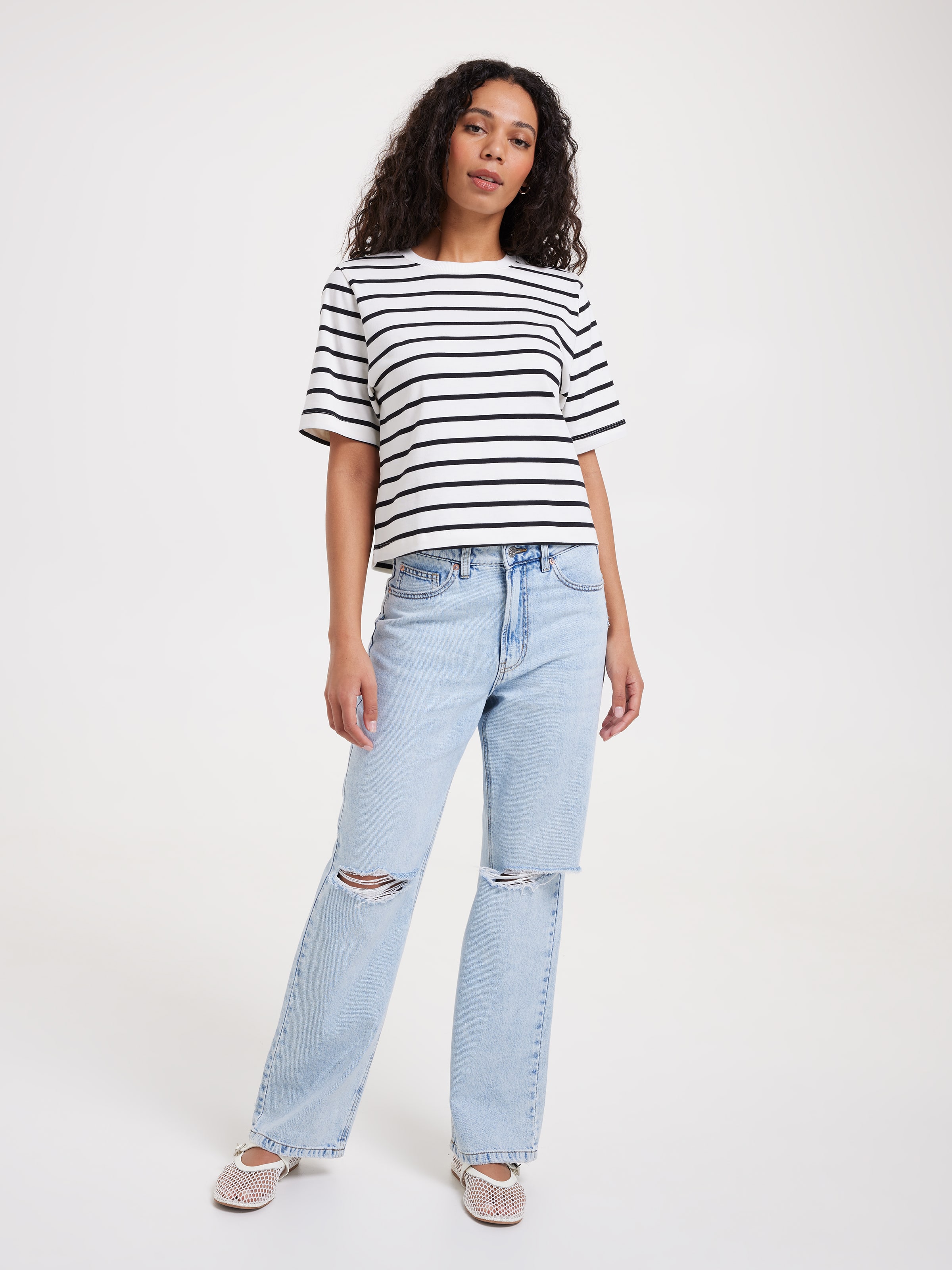 Boxy Crop Tee