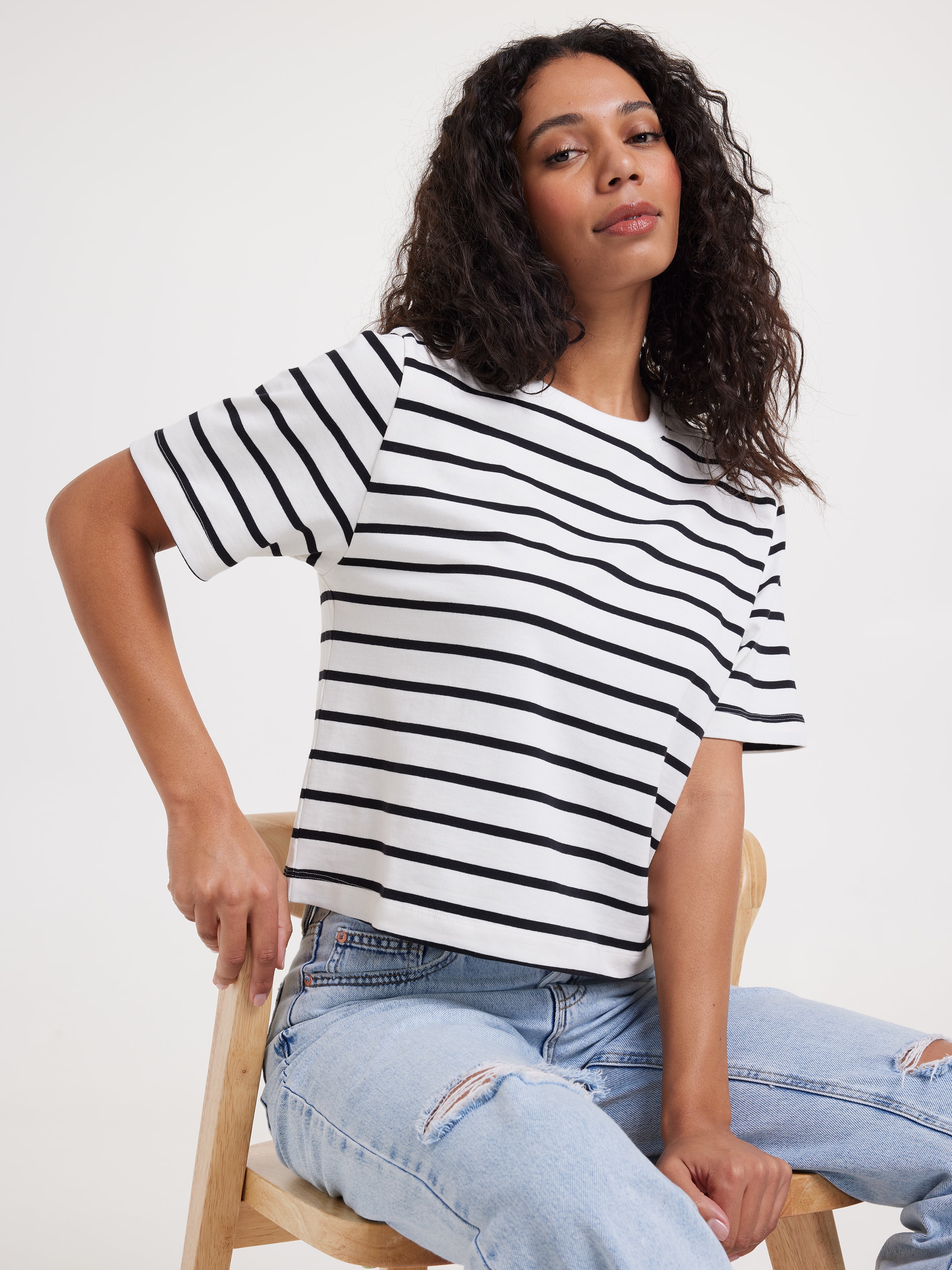 Boxy Crop Tee
