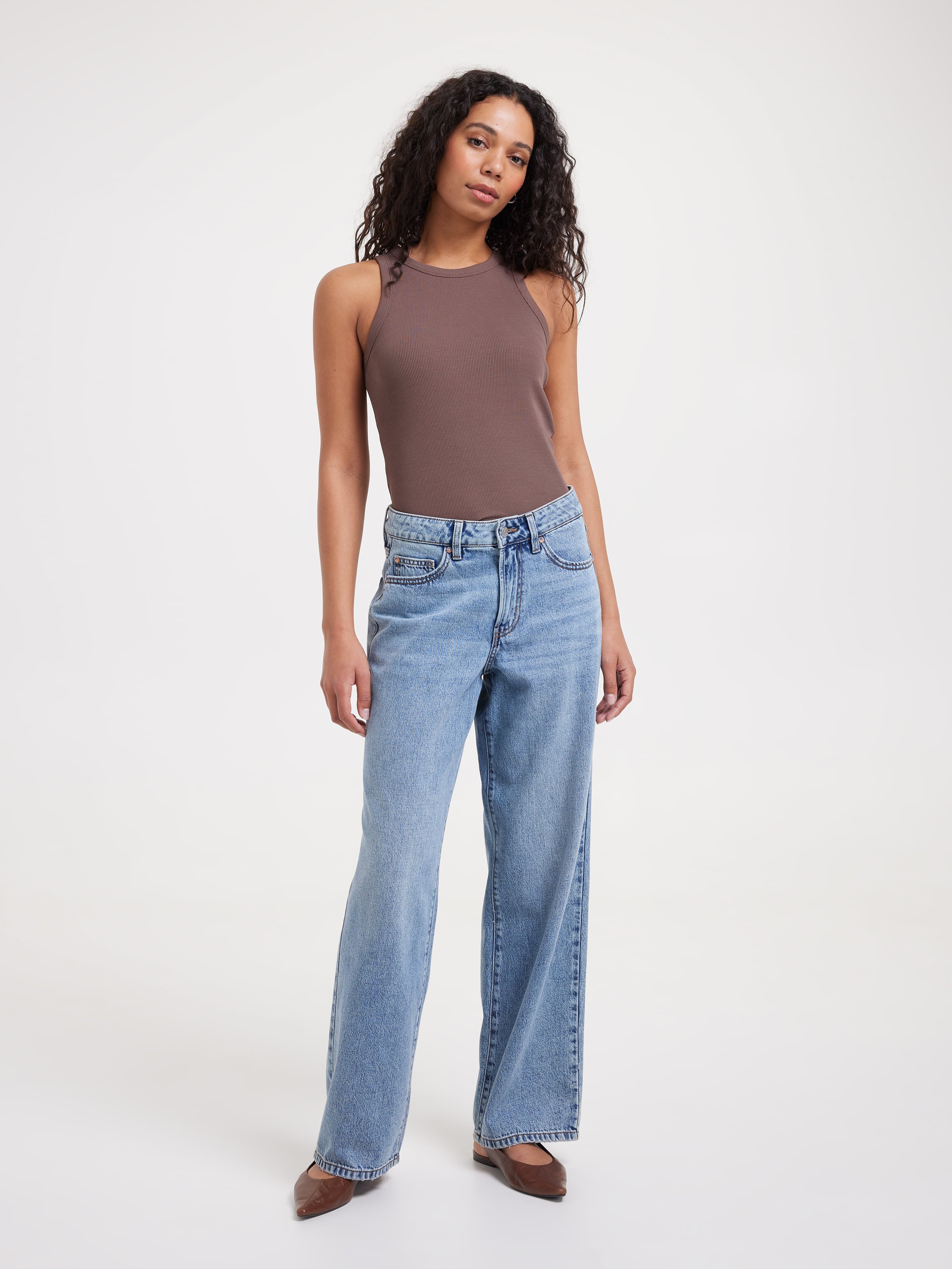 Charli Racer Rib Tank