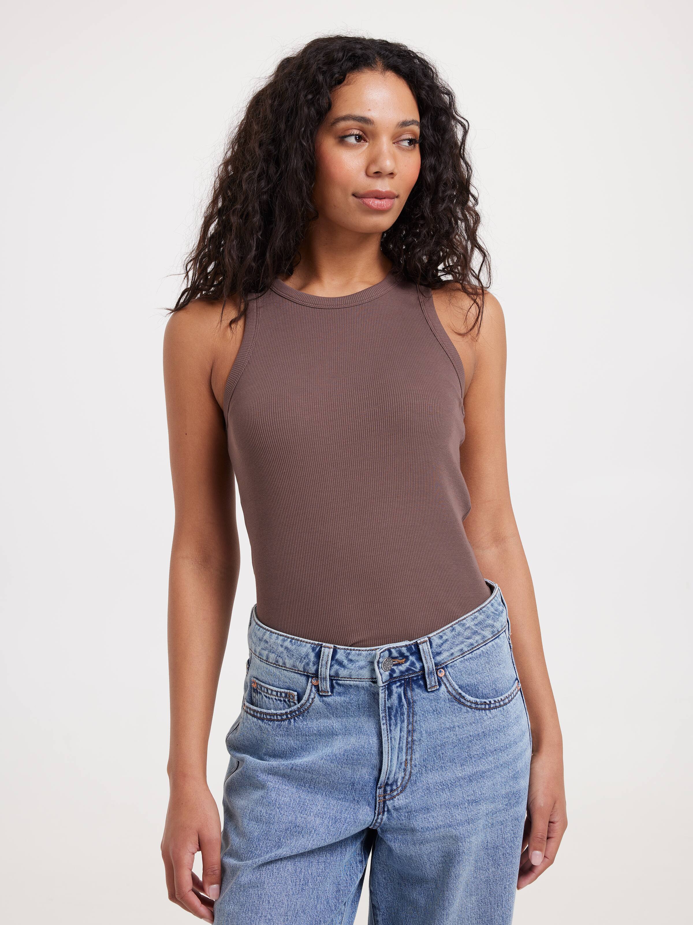 Charli Racer Rib Tank