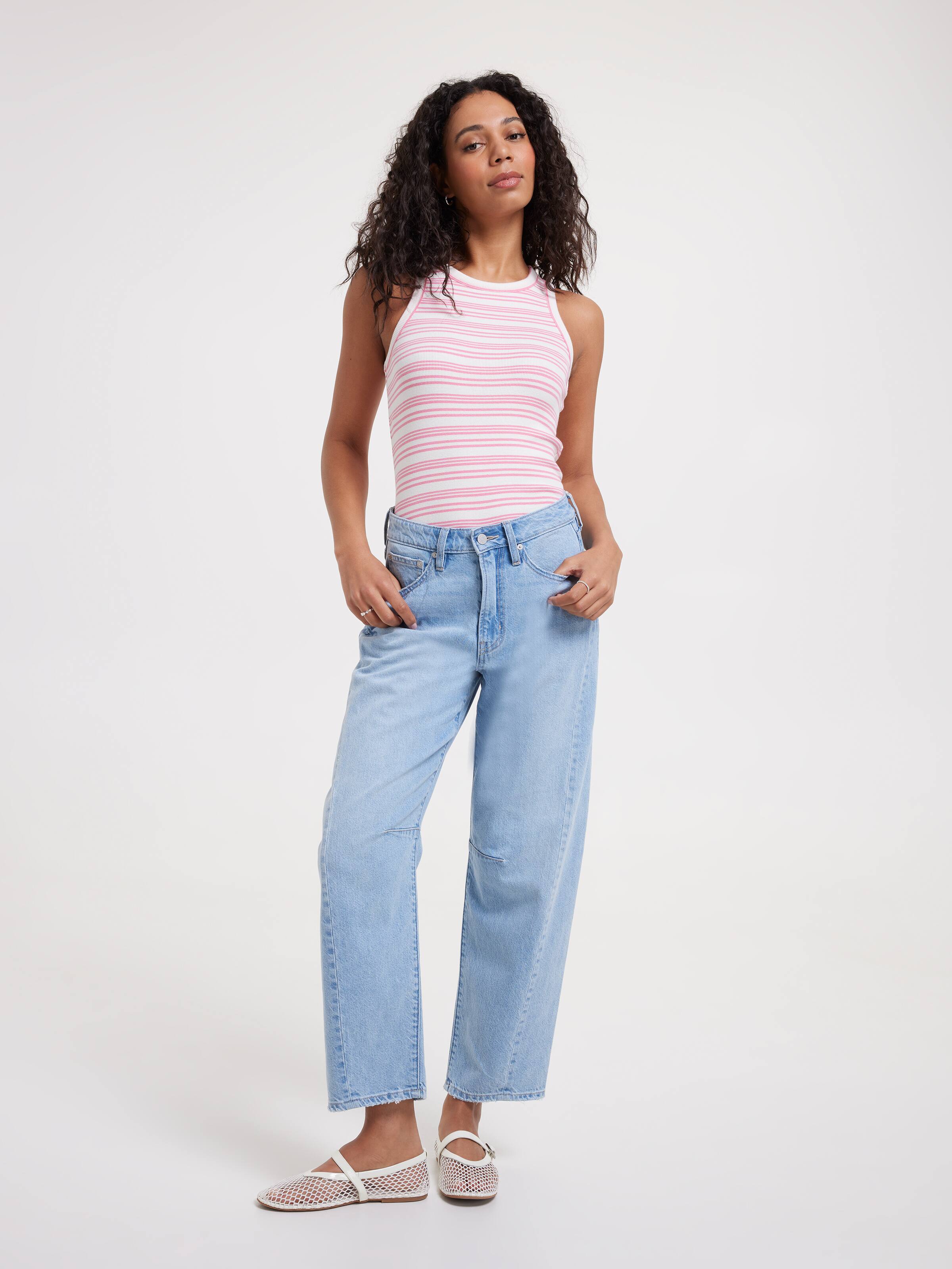 Charli Racer Rib Tank