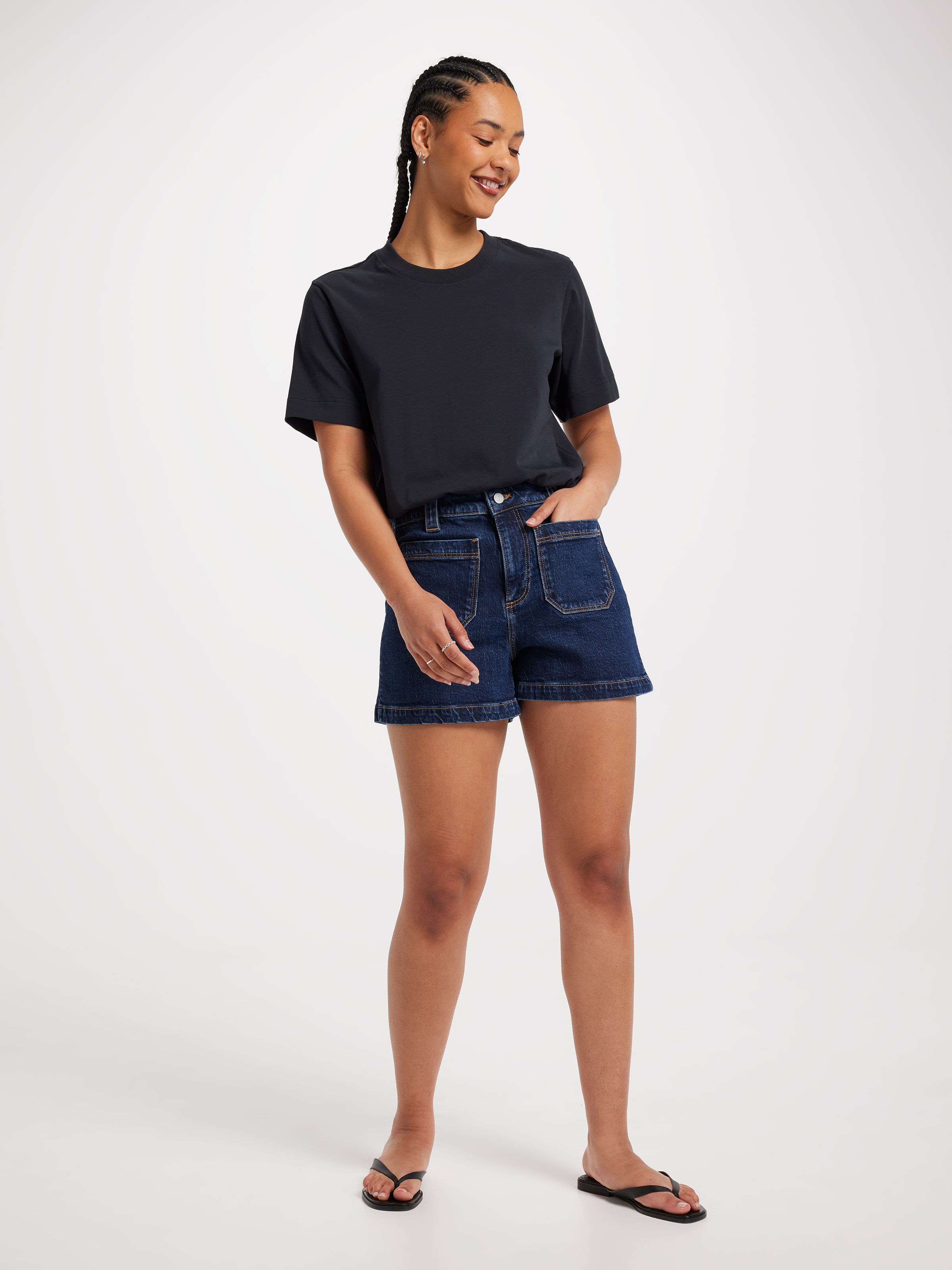 Paige Bubble Hem Tee
