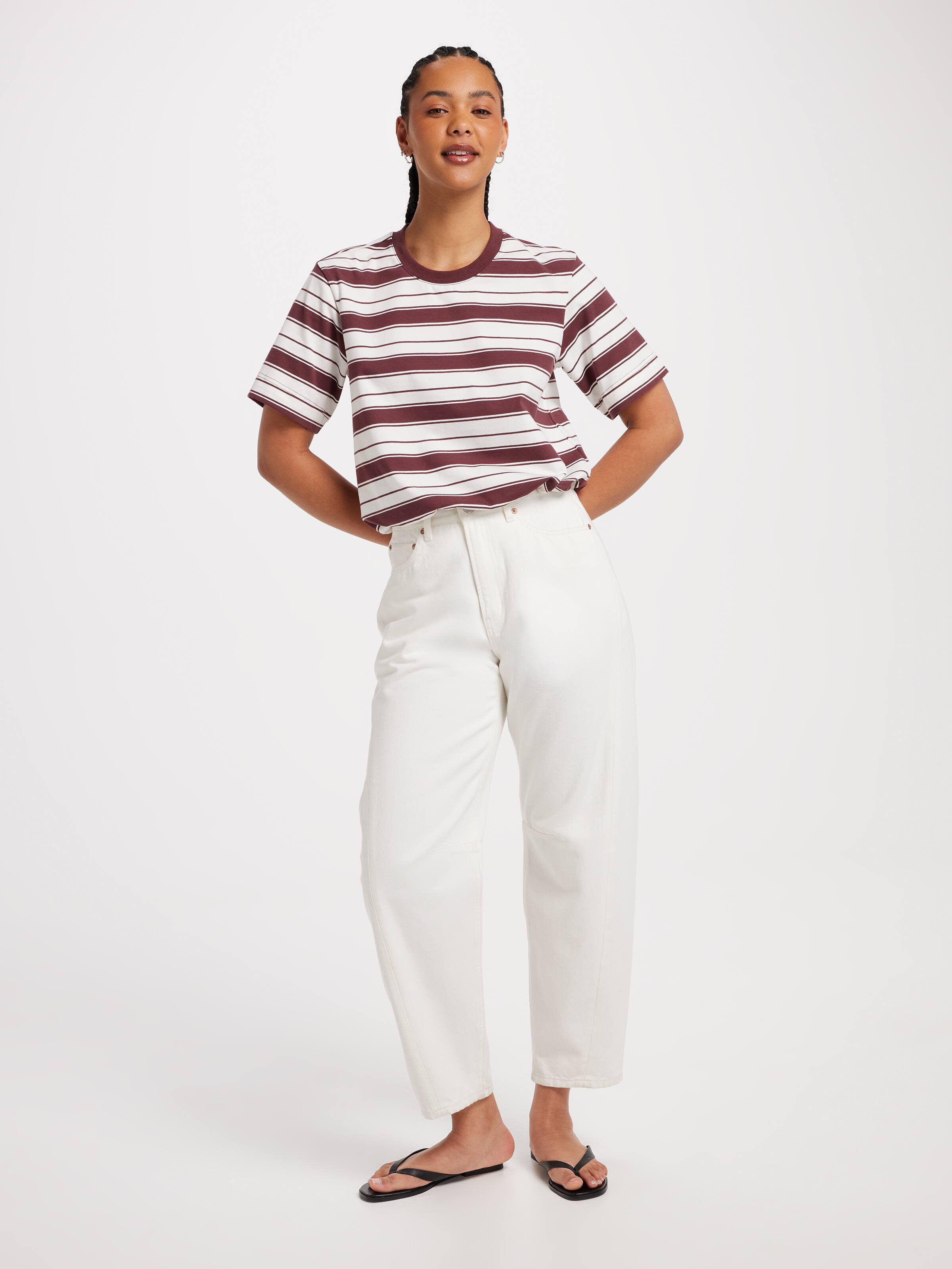 Paige Bubble Hem Tee