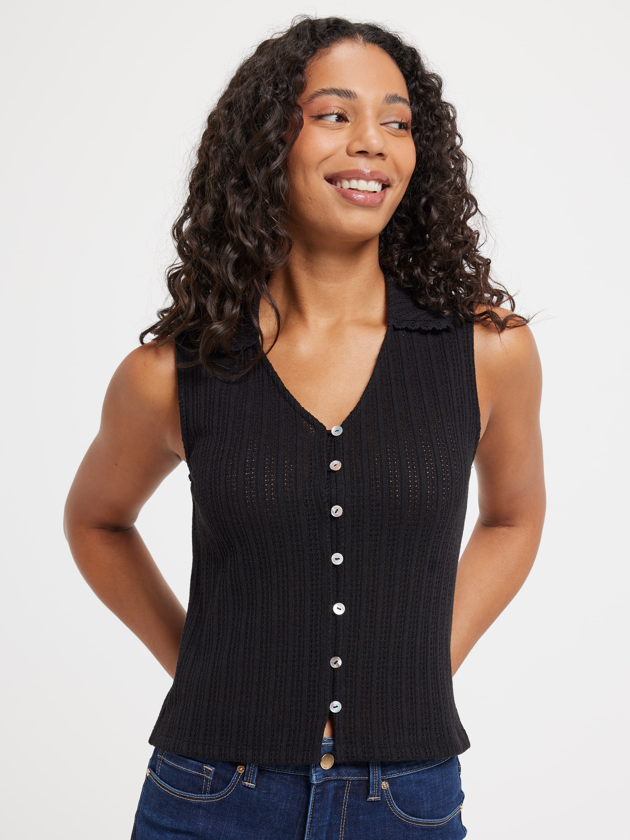 Mae Jacquard Knit Top