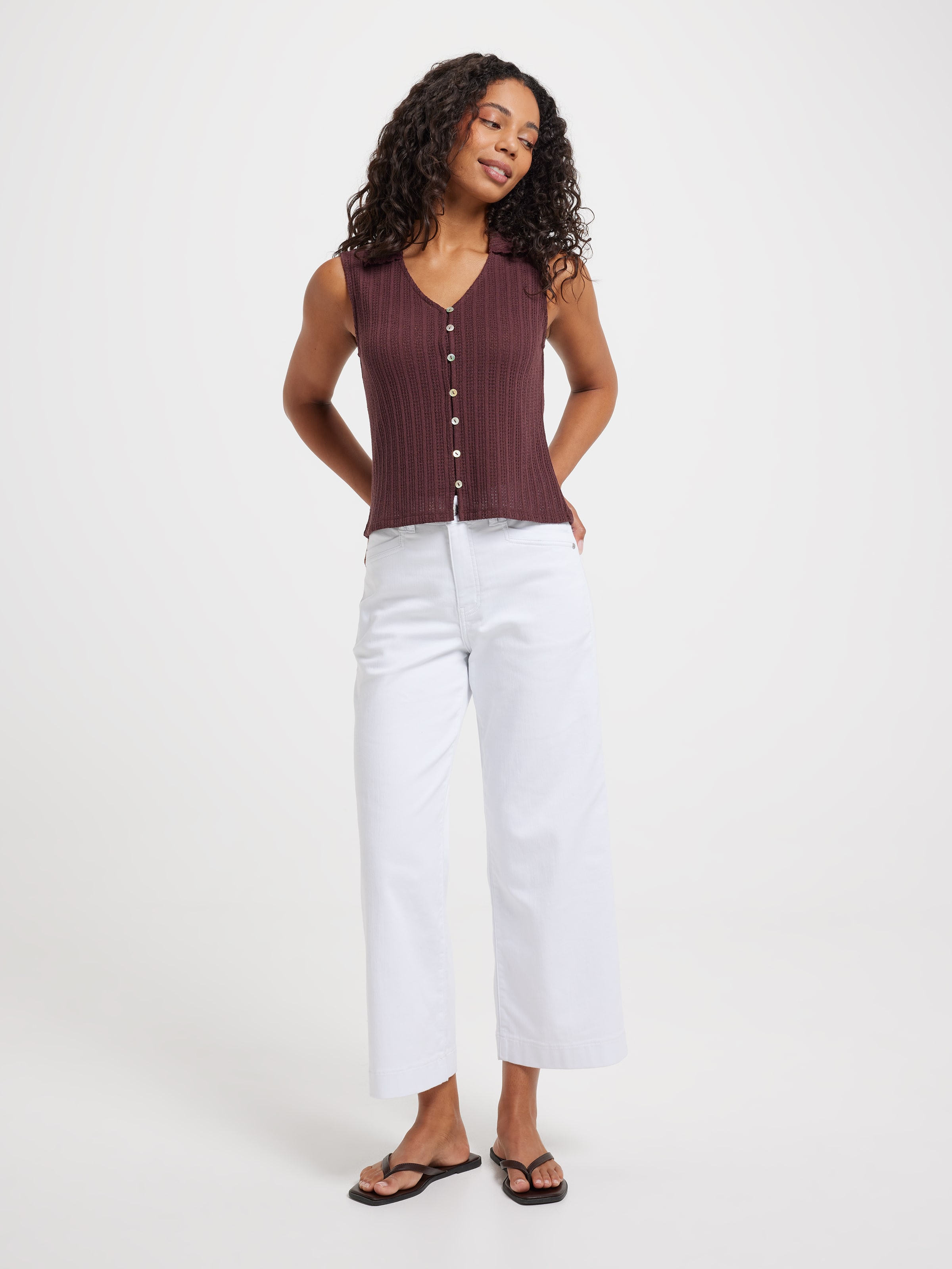 Mae Jacquard Knit Top