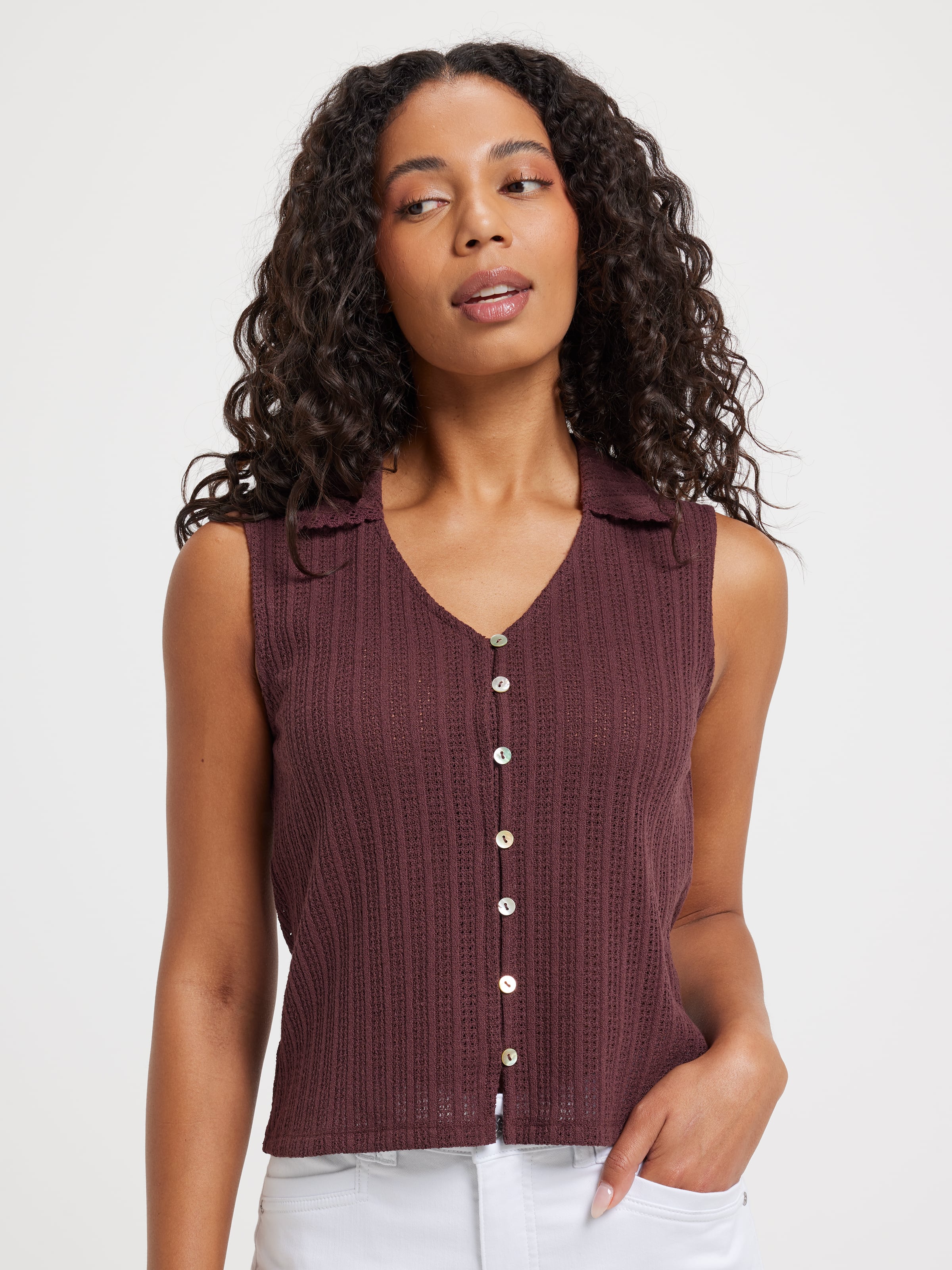 Mae Jacquard Knit Top