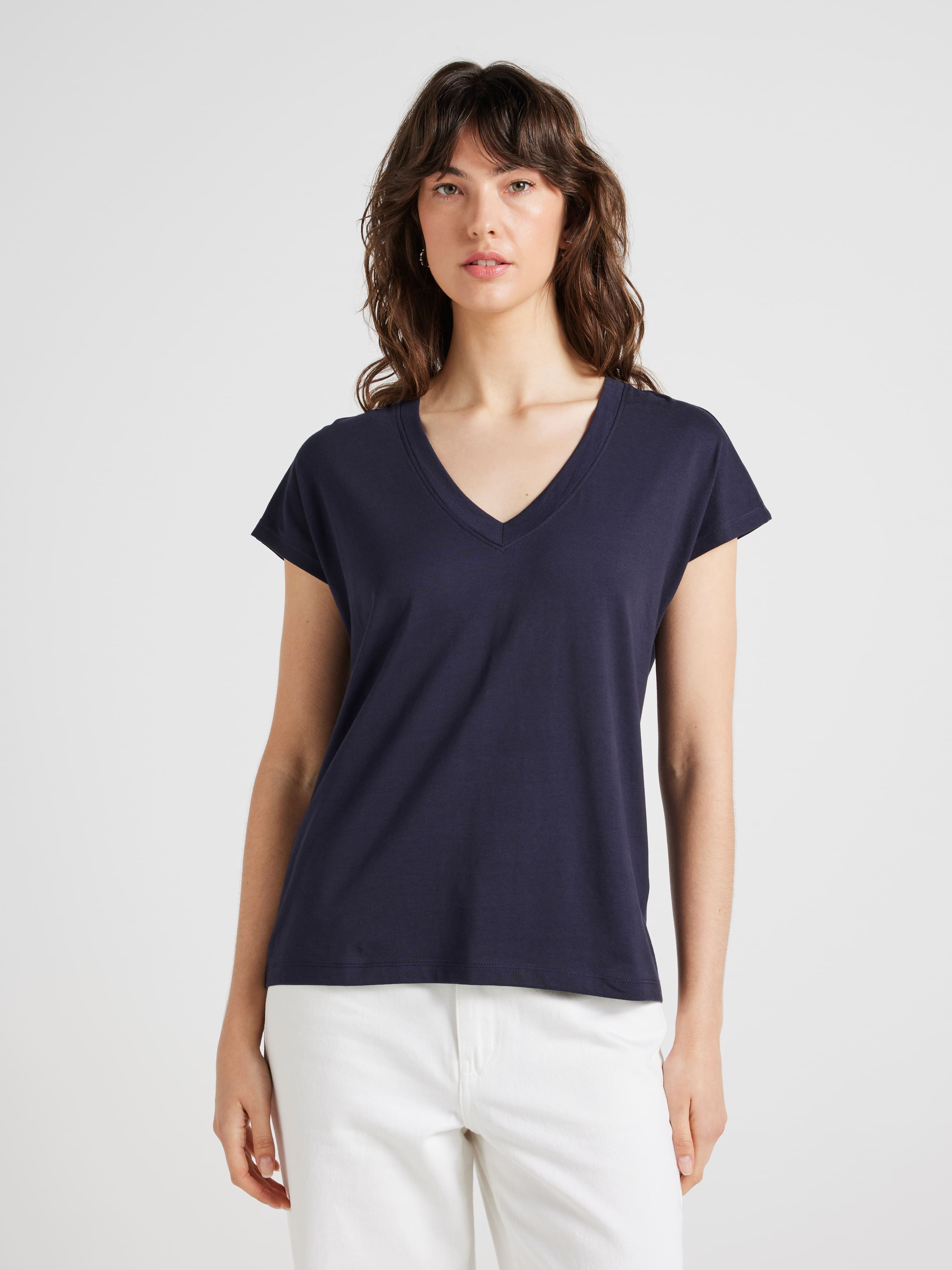 The Signature V Neck Tee