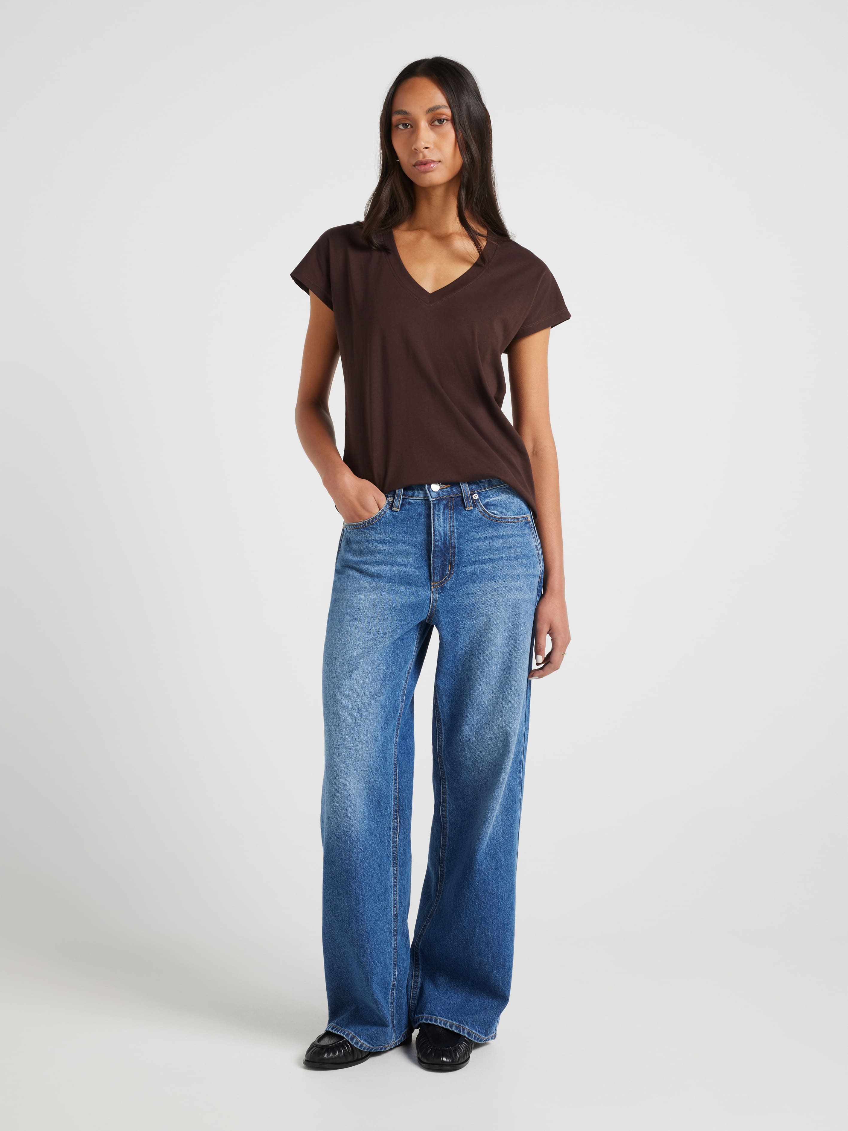 Signature V-Neck Tee