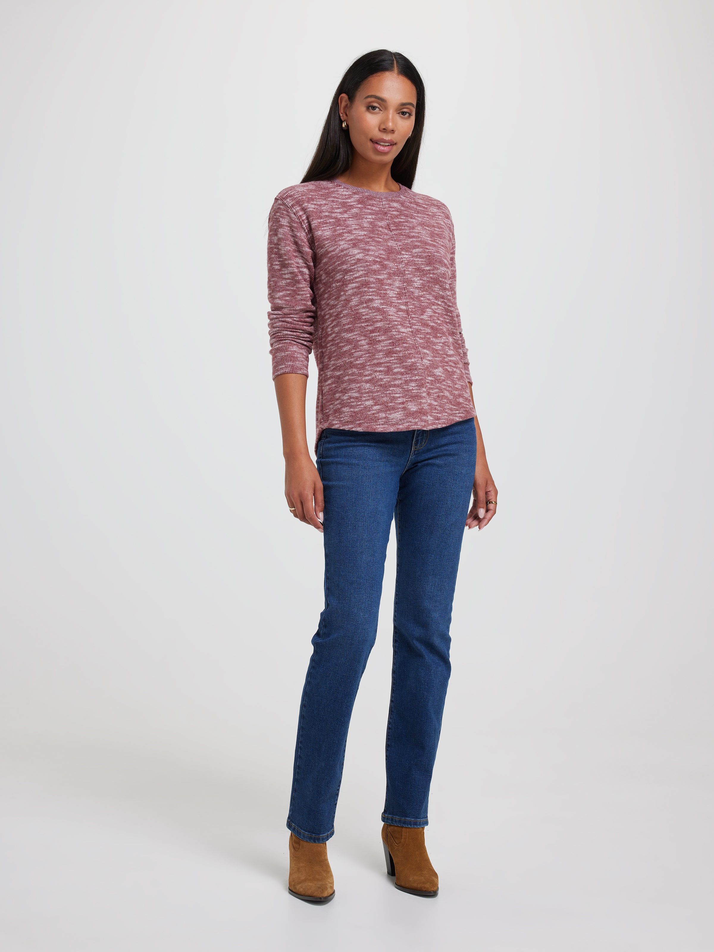 Marli Relaxed Long Sleeve Cosy Top