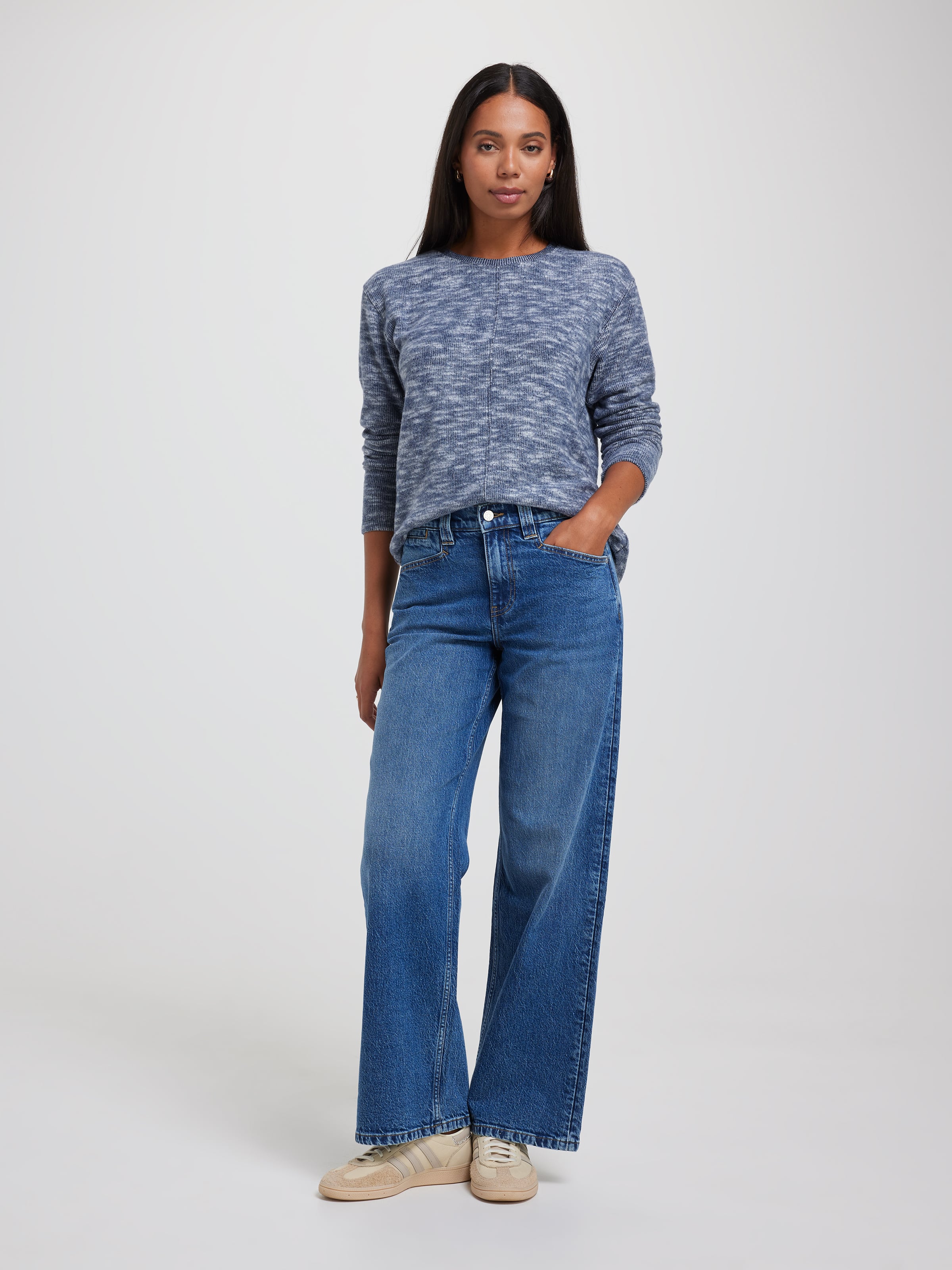 Marli Relaxed Long Sleeve Cosy Top