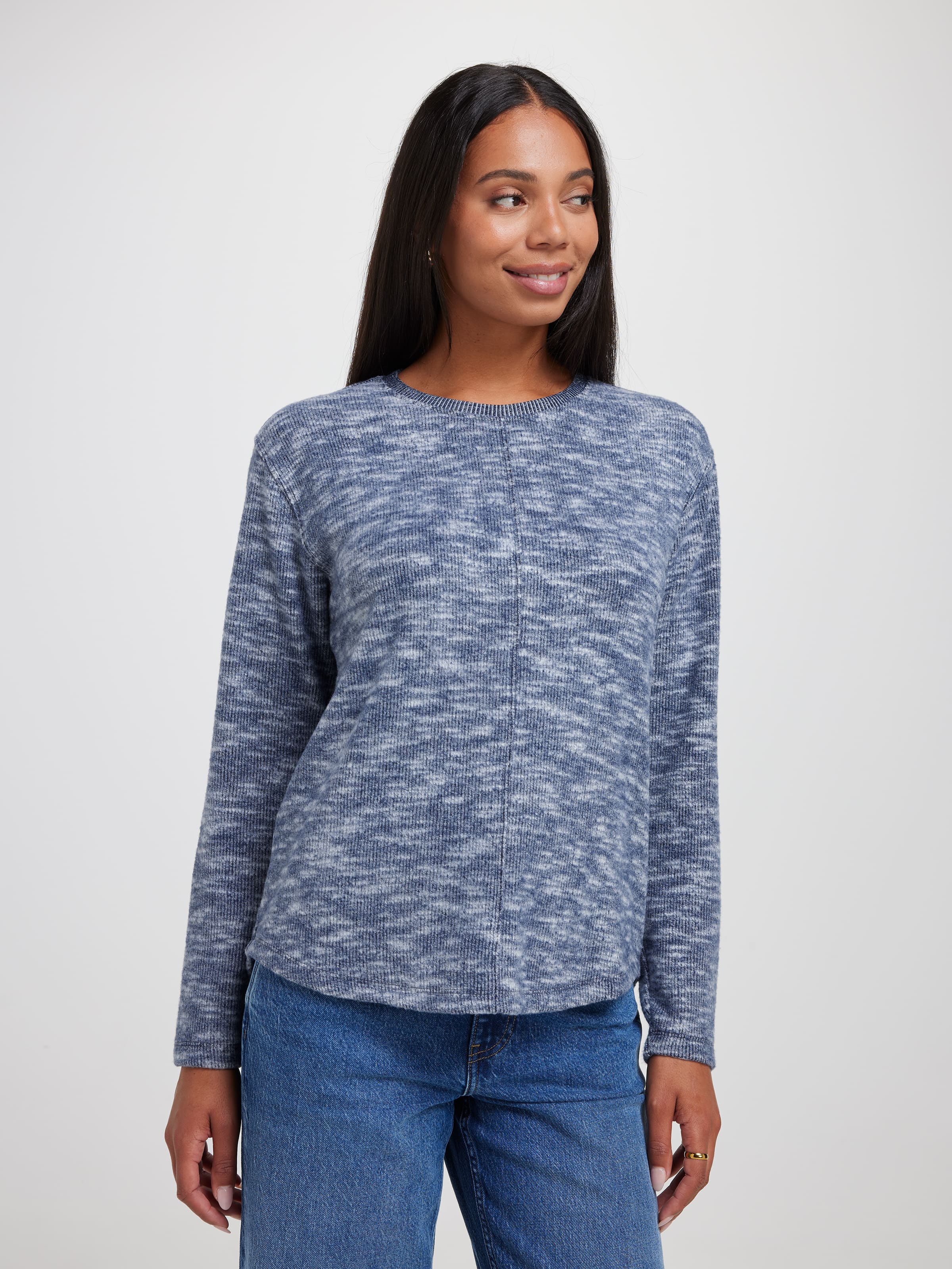 Marli Relaxed Long Sleeve Cosy Top