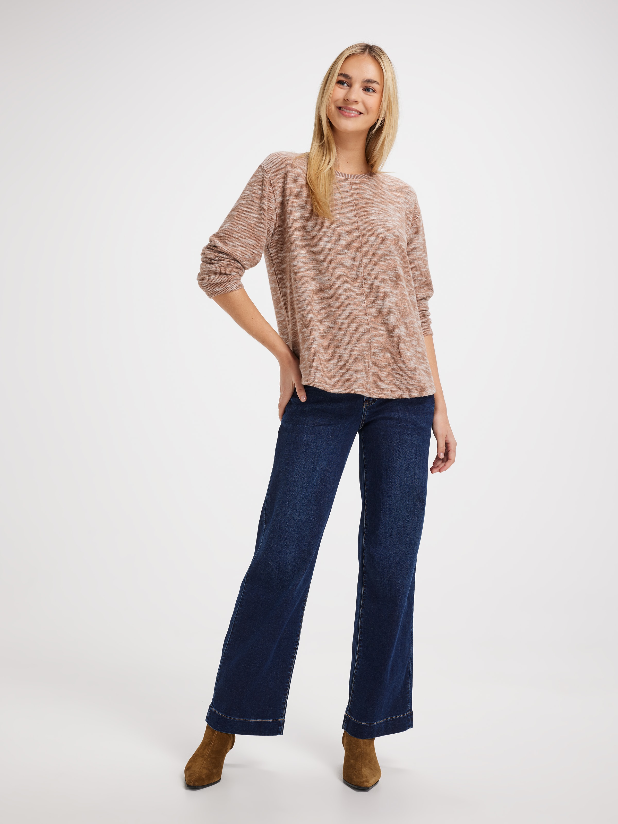 Marli Relaxed Long Sleeve Cosy Top