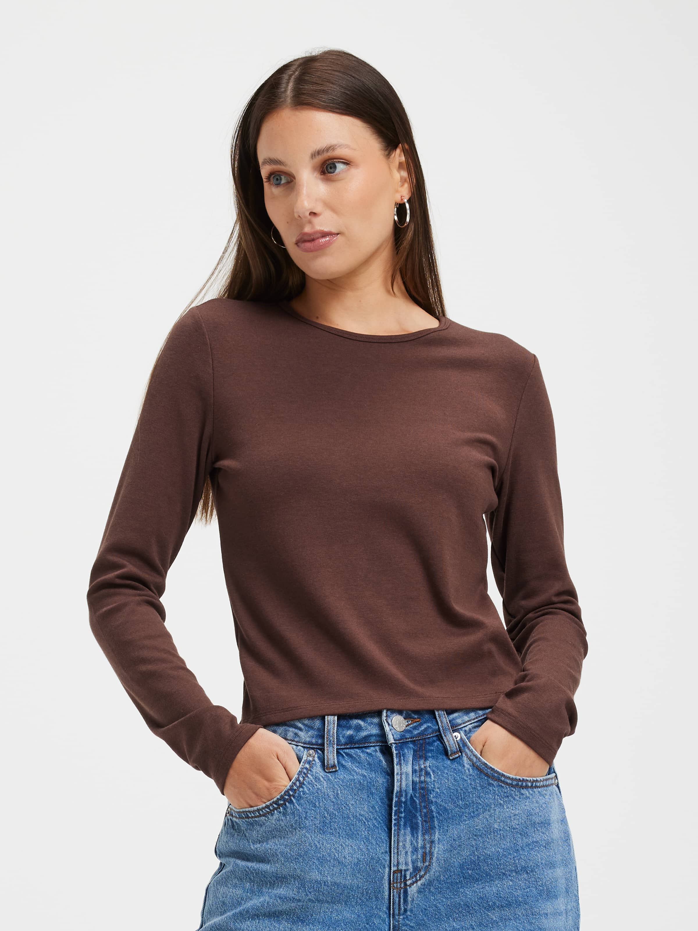 Super Soft Modal Blend Long Sleeve Top