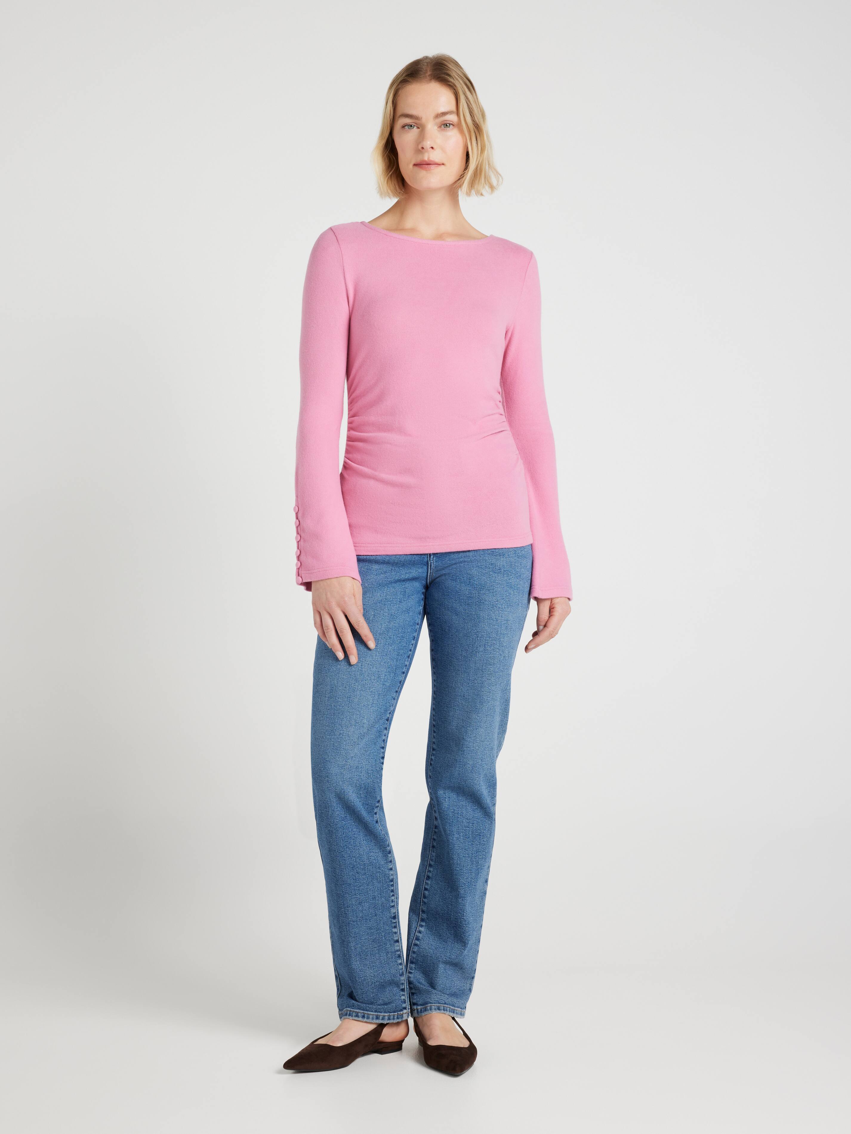 Saskia Button Top