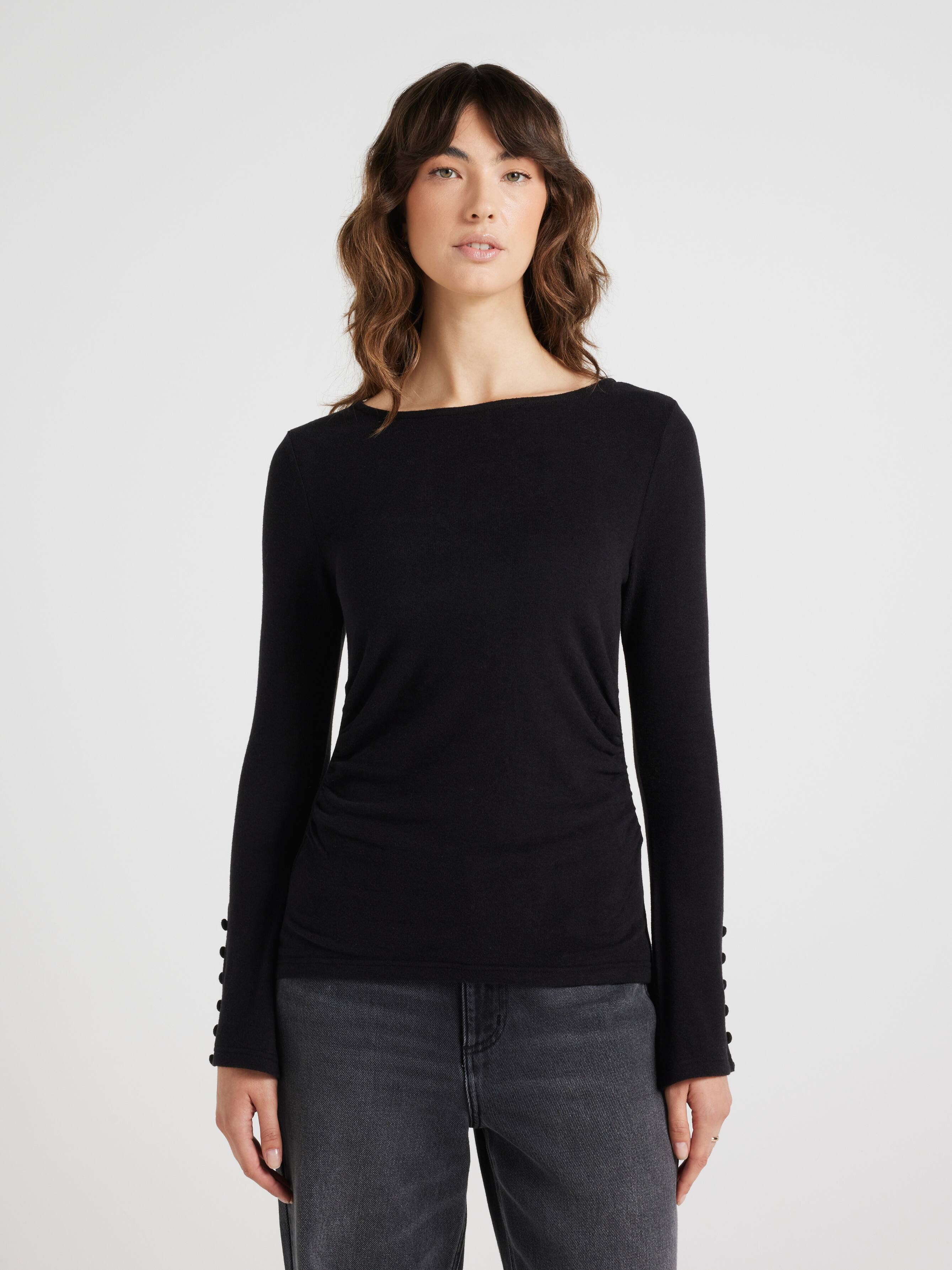 Saskia Button Top