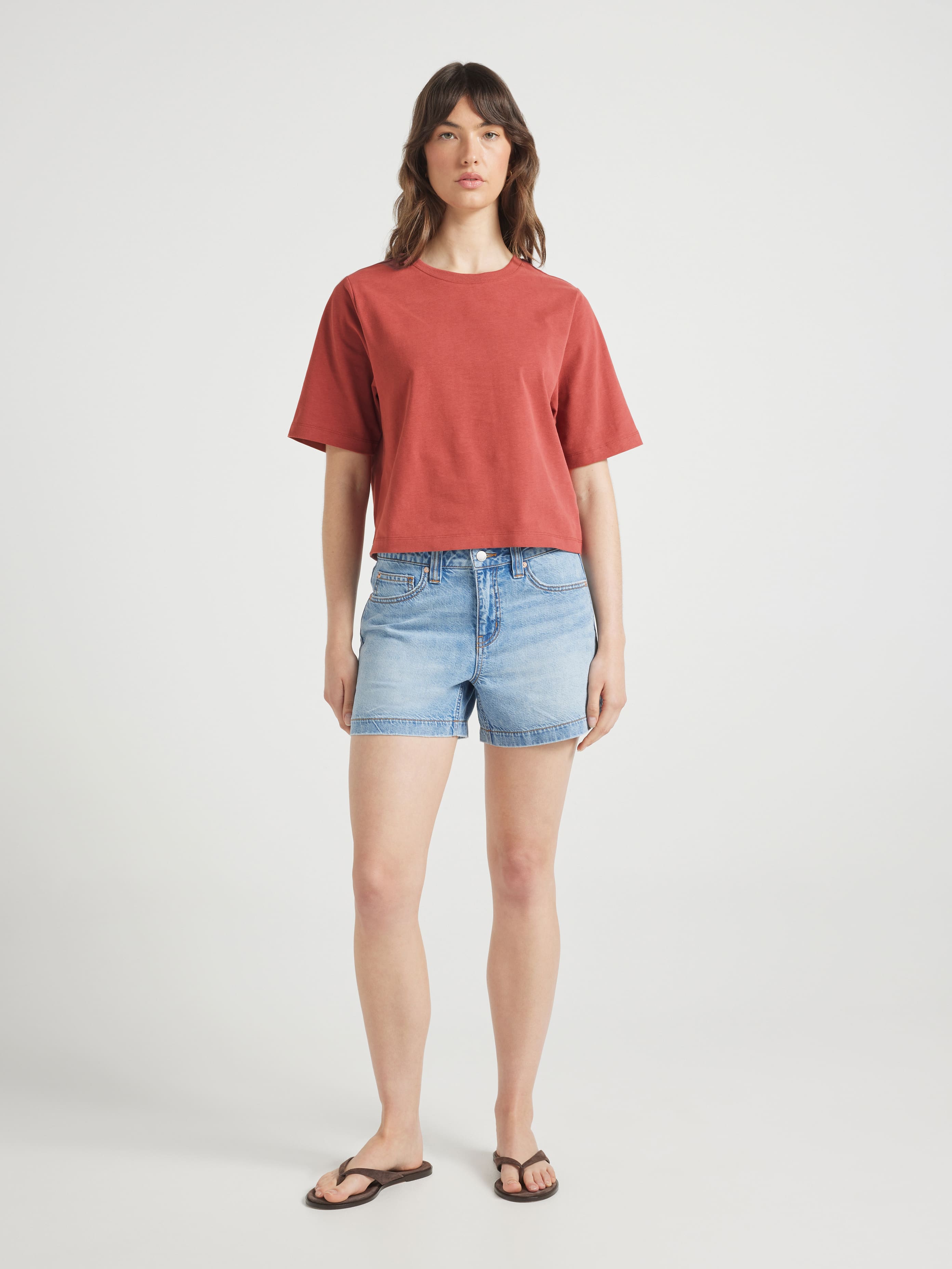 The Boxy Crop Tee