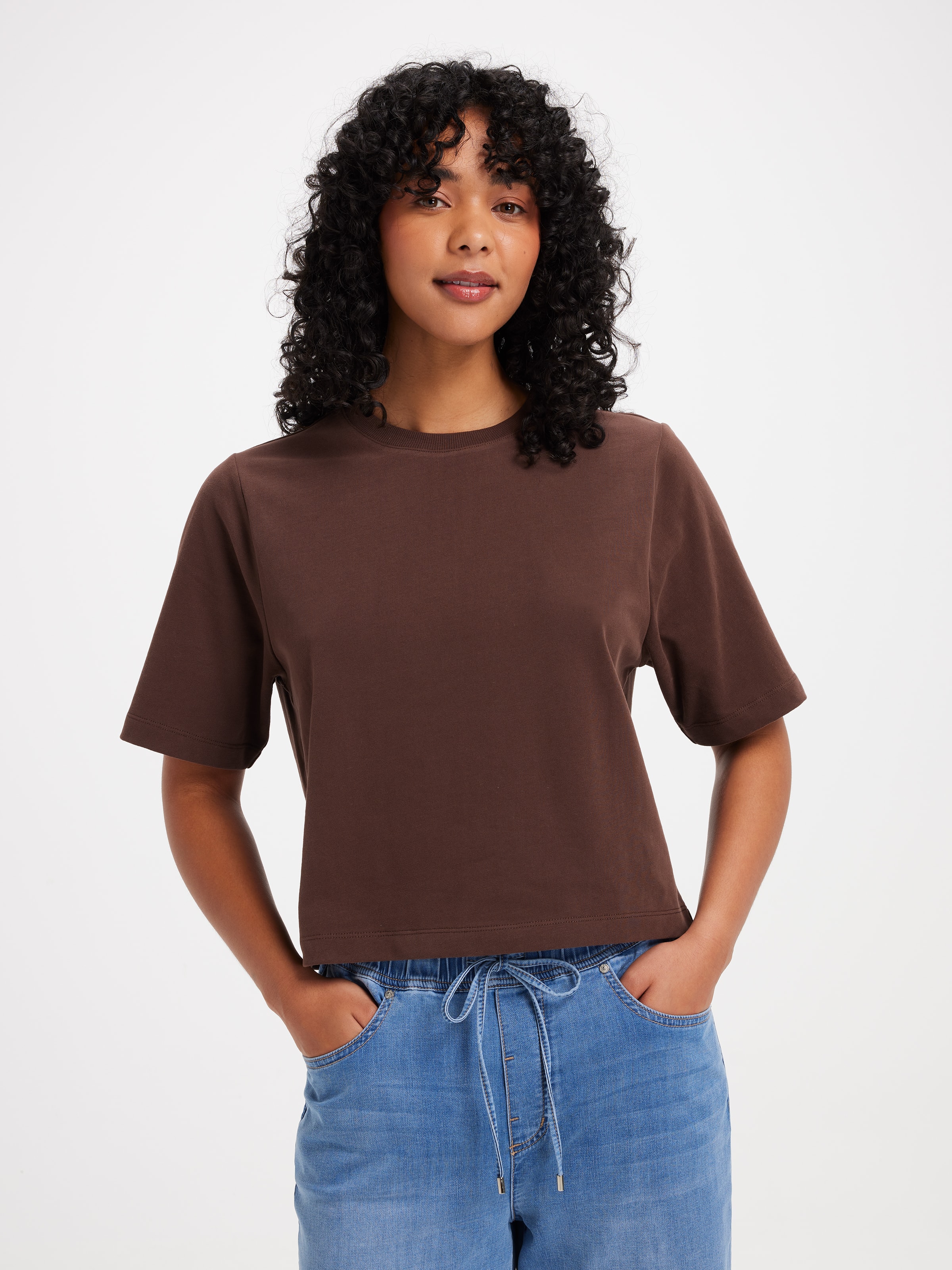 Boxy Crop Tee