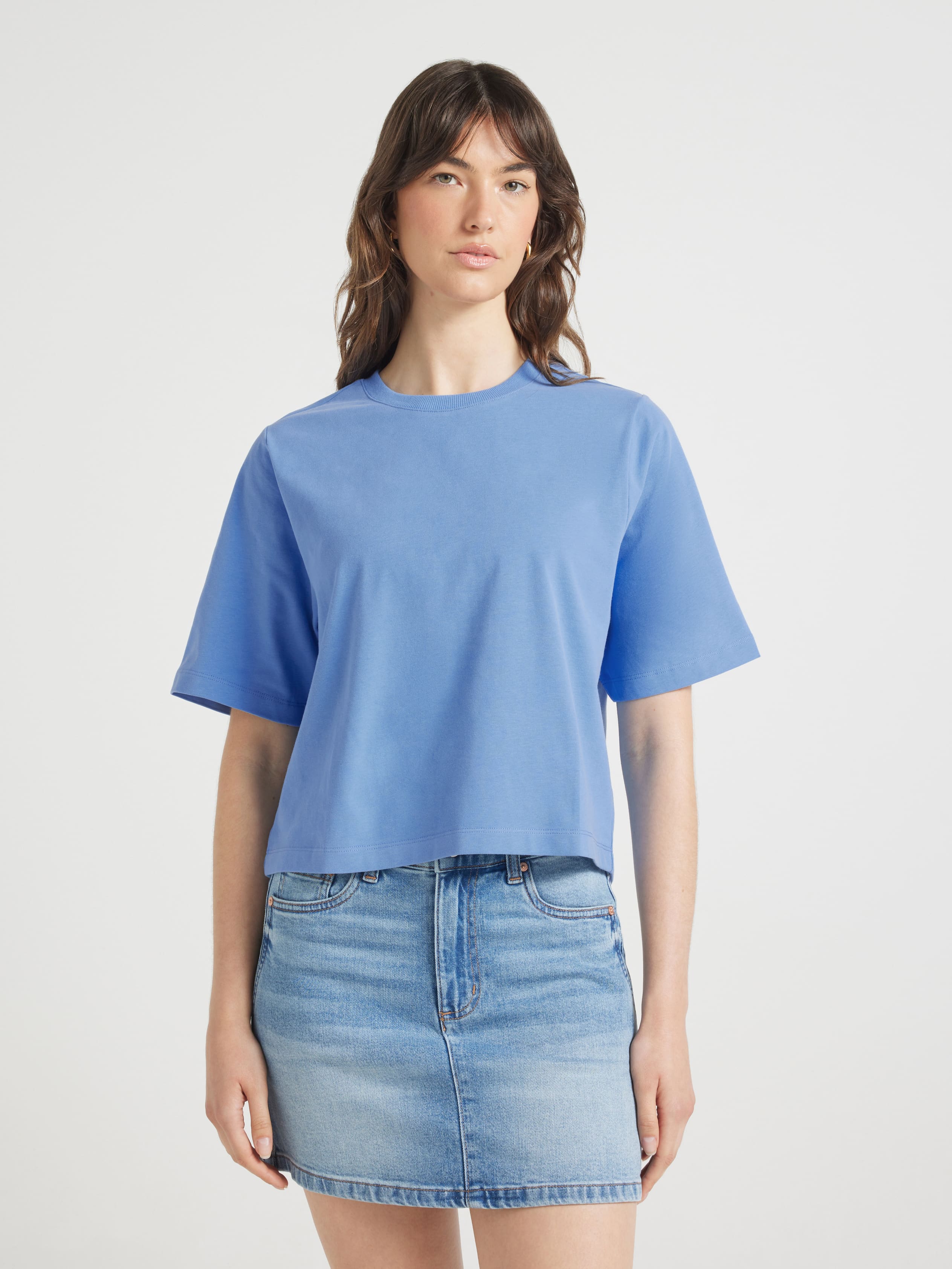 The Boxy Crop Tee