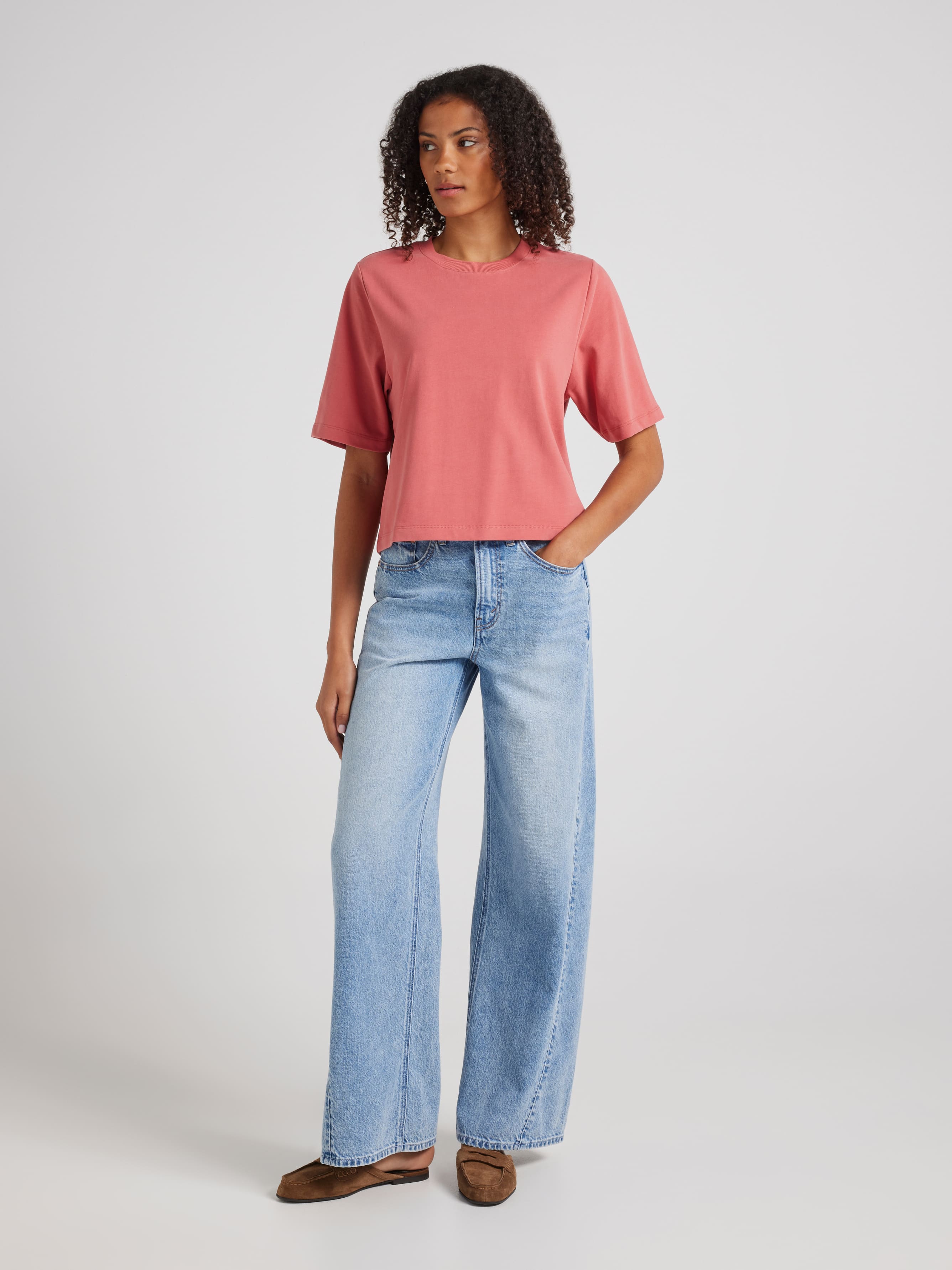 The Boxy Crop Tee