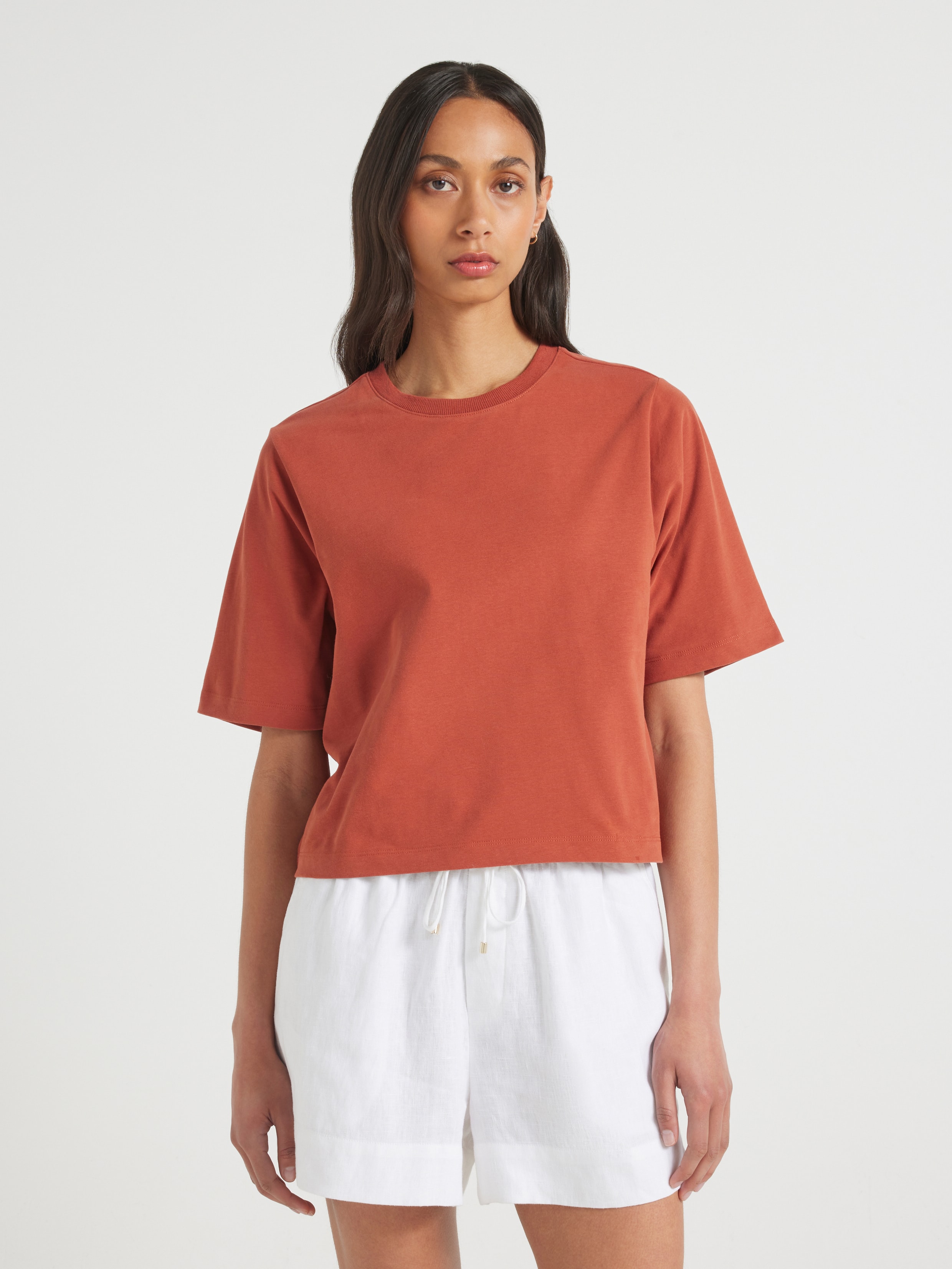 The Boxy Crop Tee