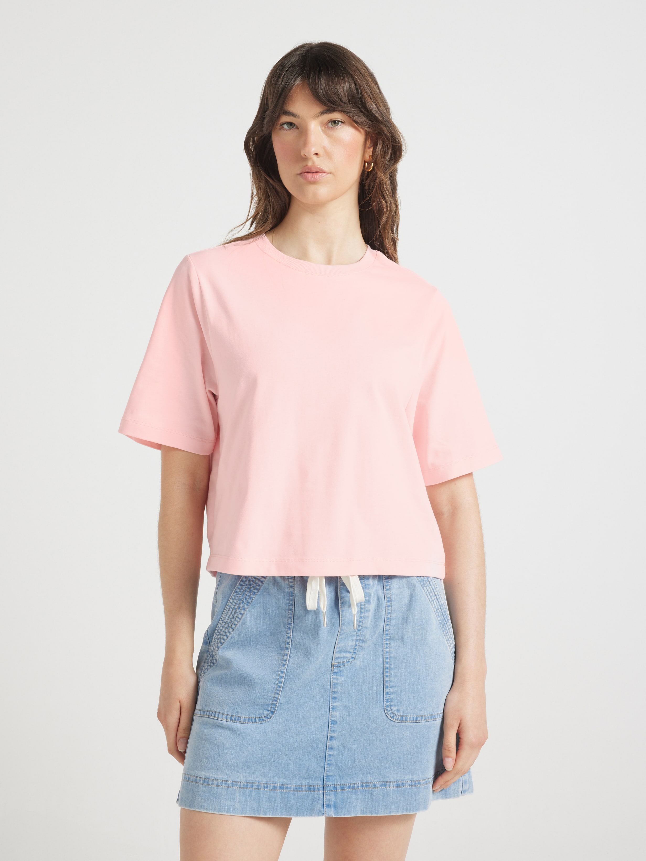 The Boxy Crop Tee