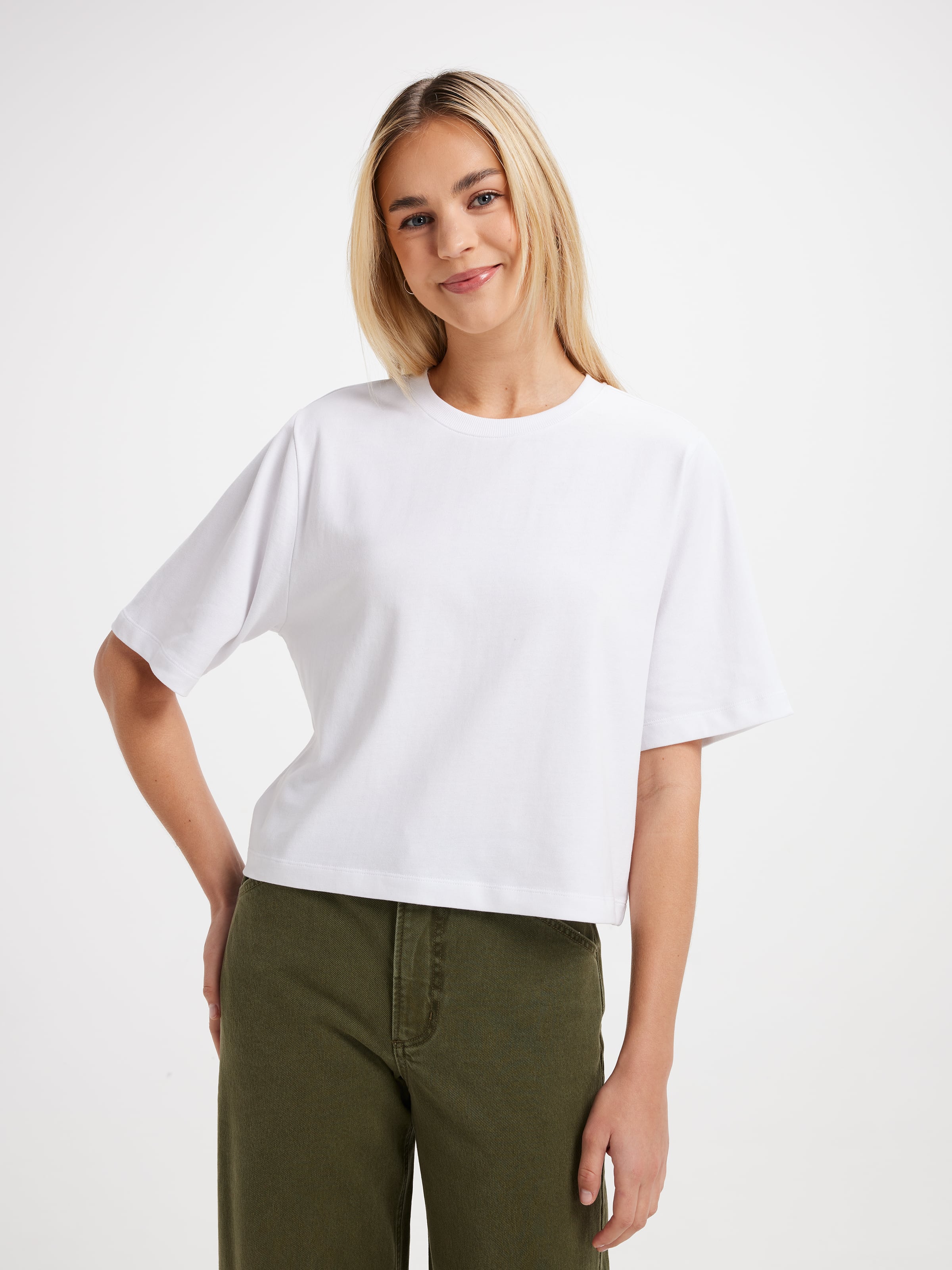 Boxy Crop Tee