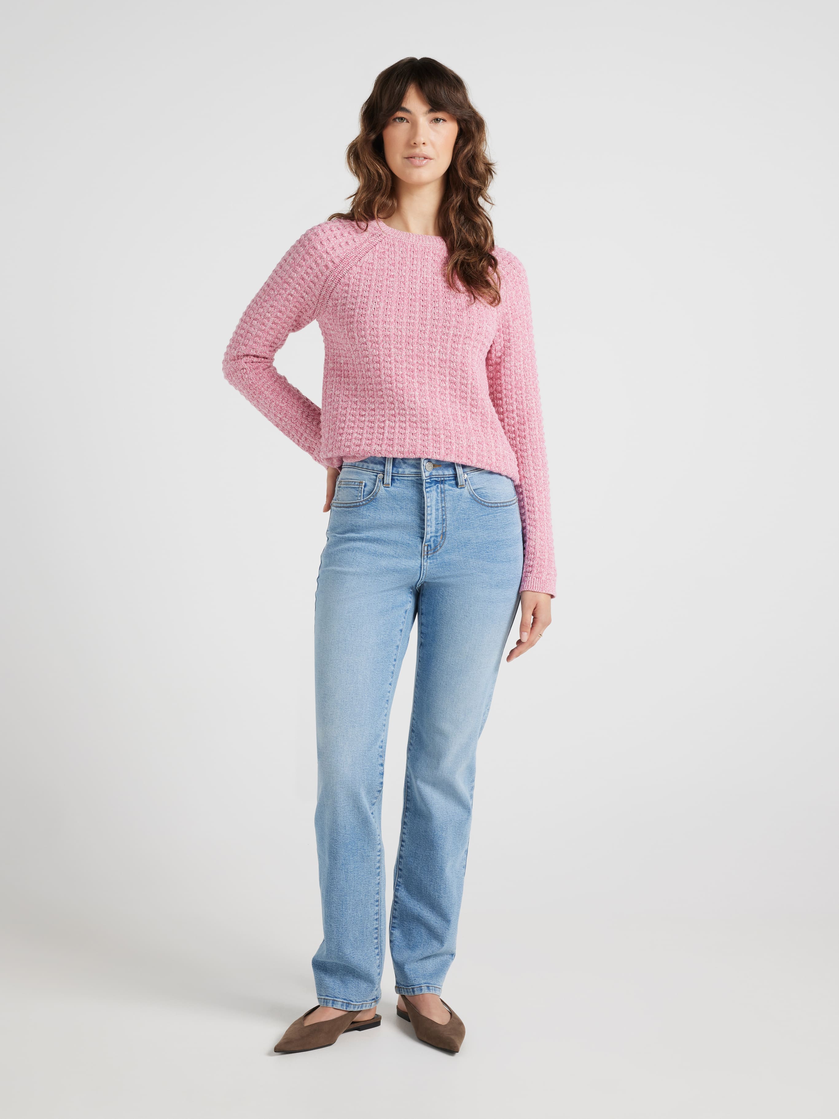 Stella Popcorn Knit Pullover