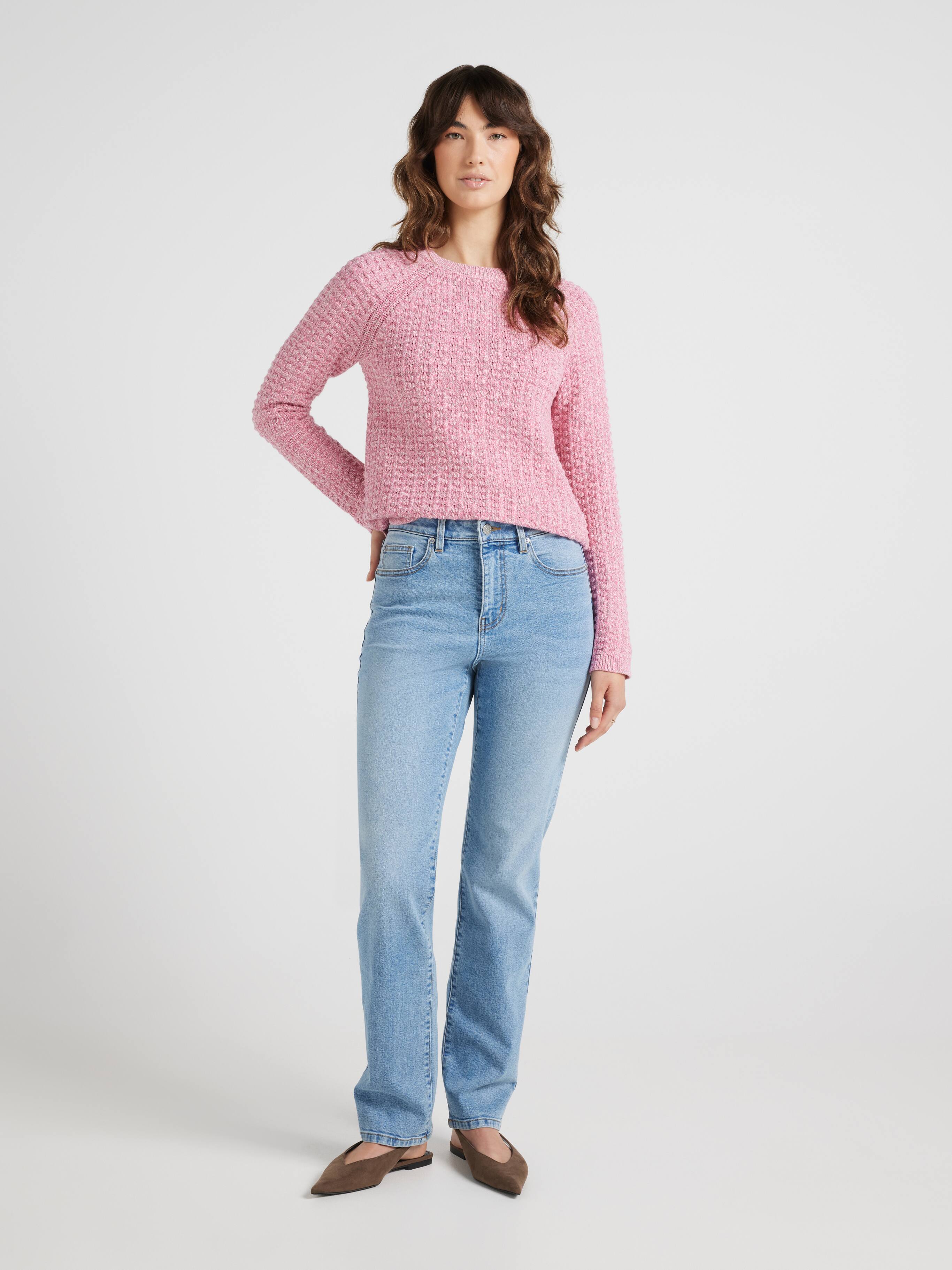 Just Jeans Stella Popcorn Knit Pullover