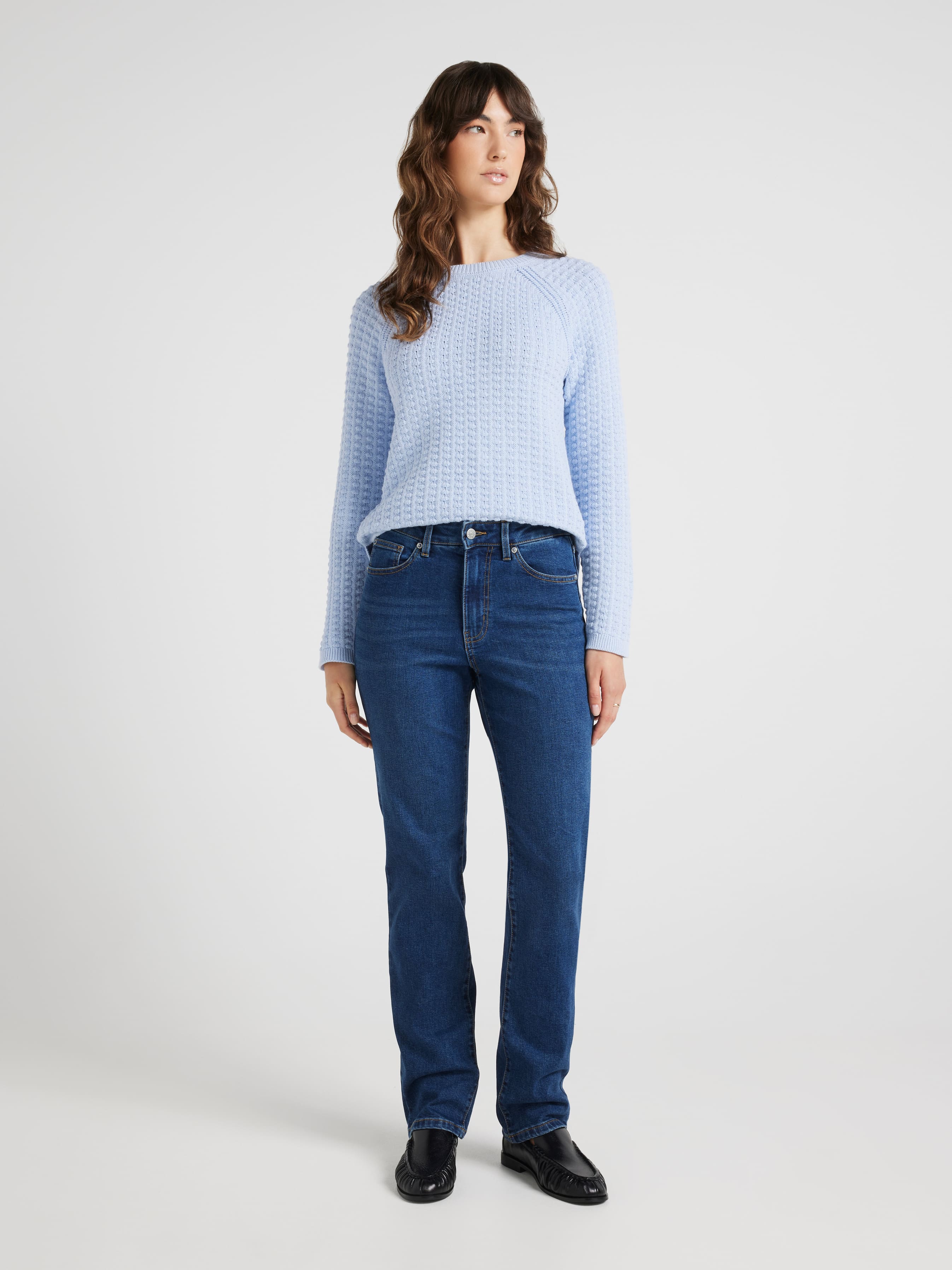 Stella Popcorn Knit Pullover