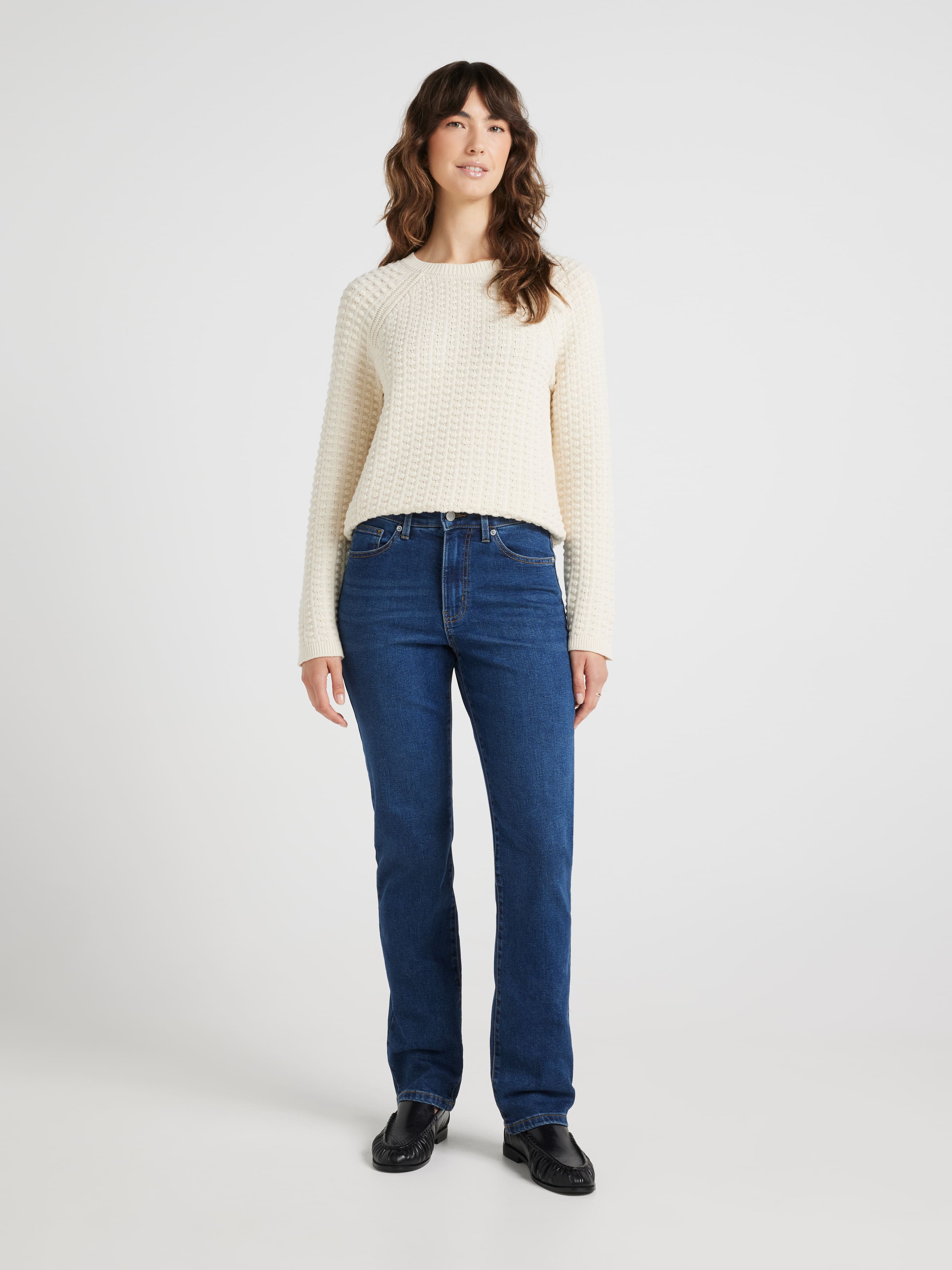 Stella Popcorn Knit Pullover