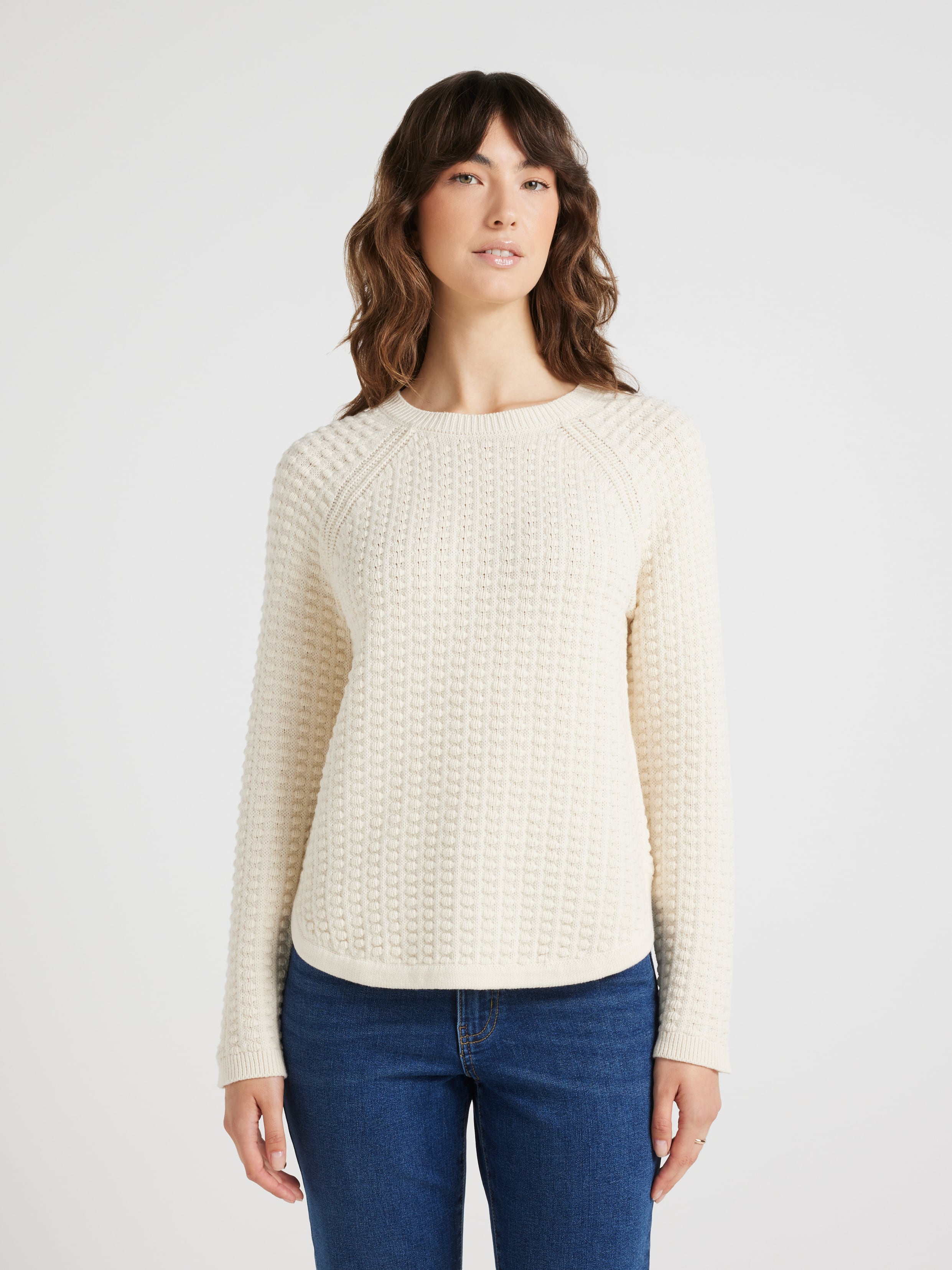 Stella Popcorn Knit Pullover