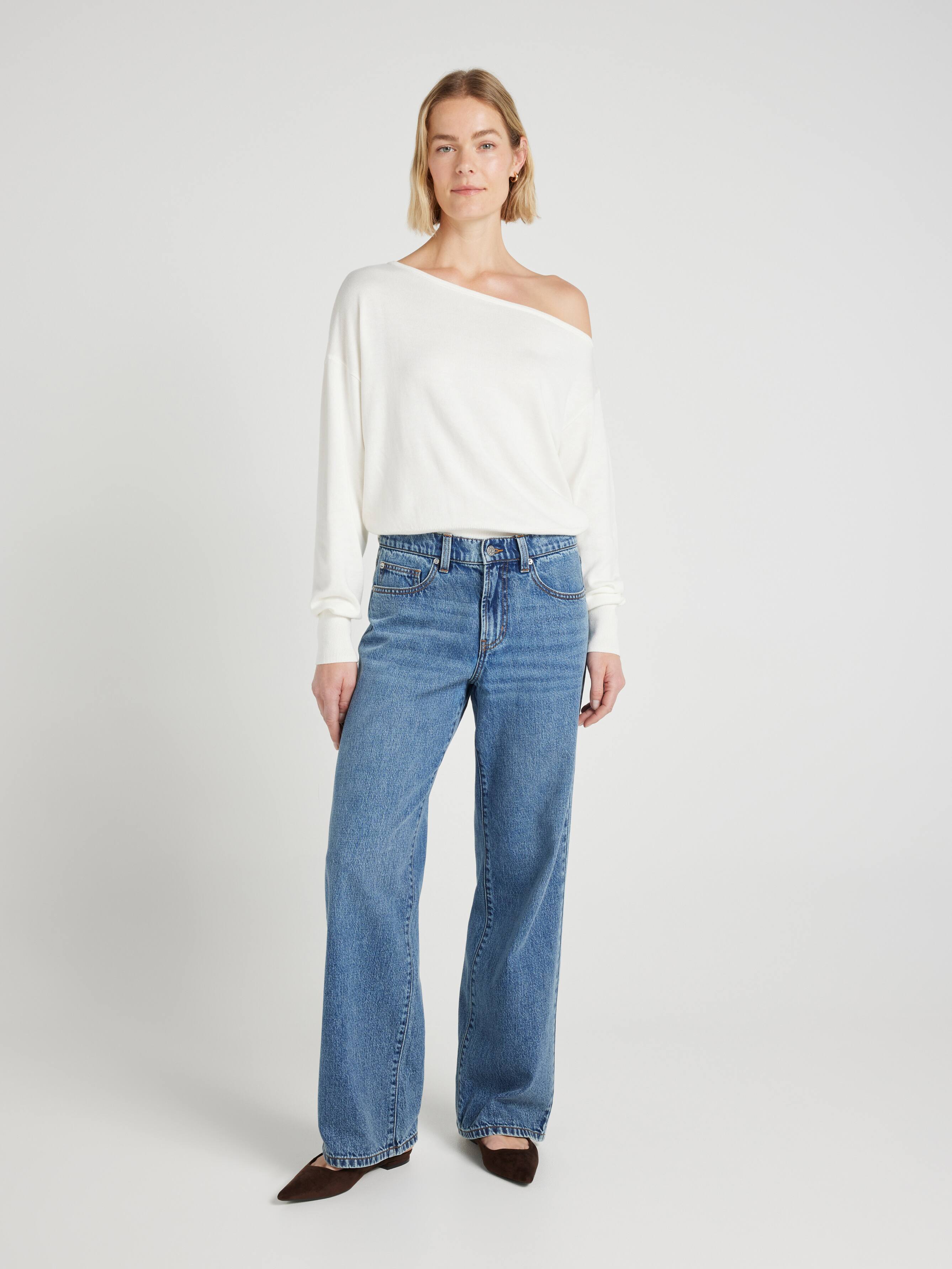 Cassie One Shoulder Pullover