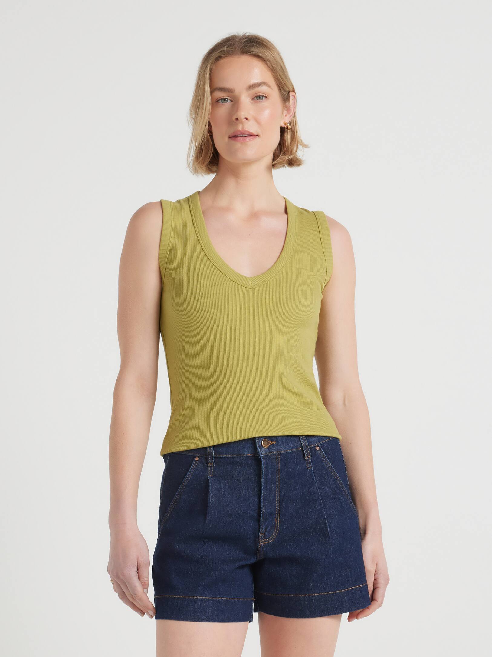 The V Neck Tank