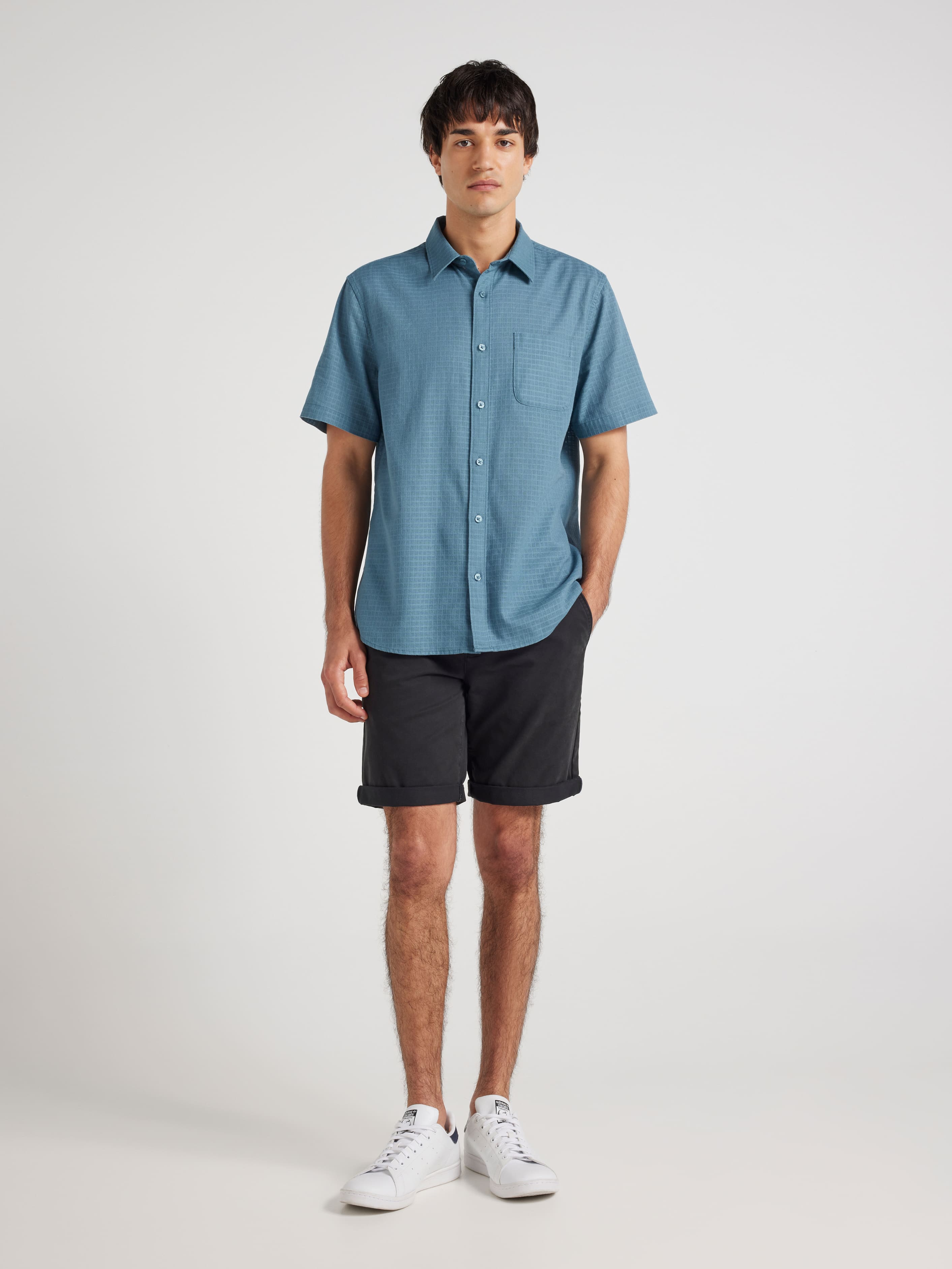 Waffle Textured Shirt