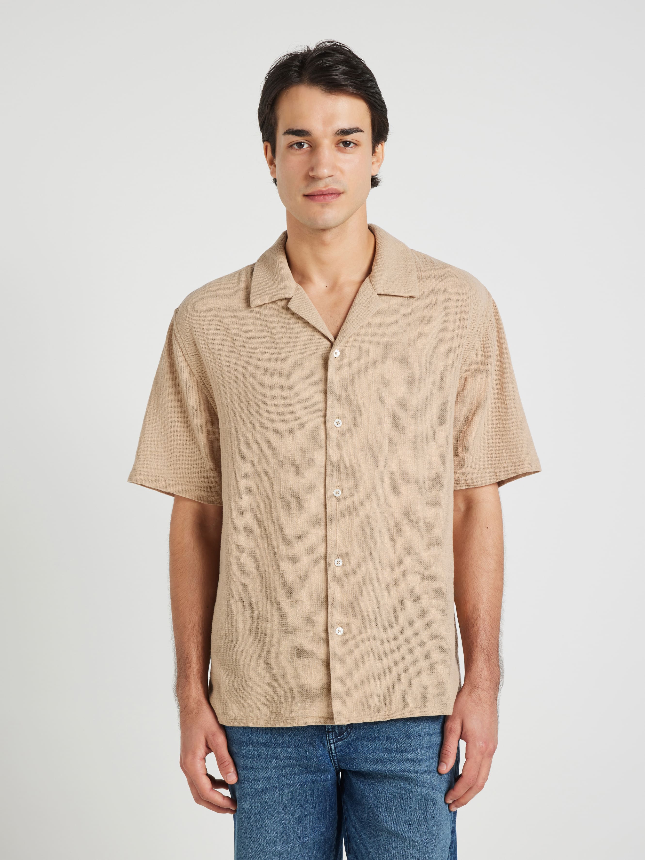 Relaxed Textured Shirt