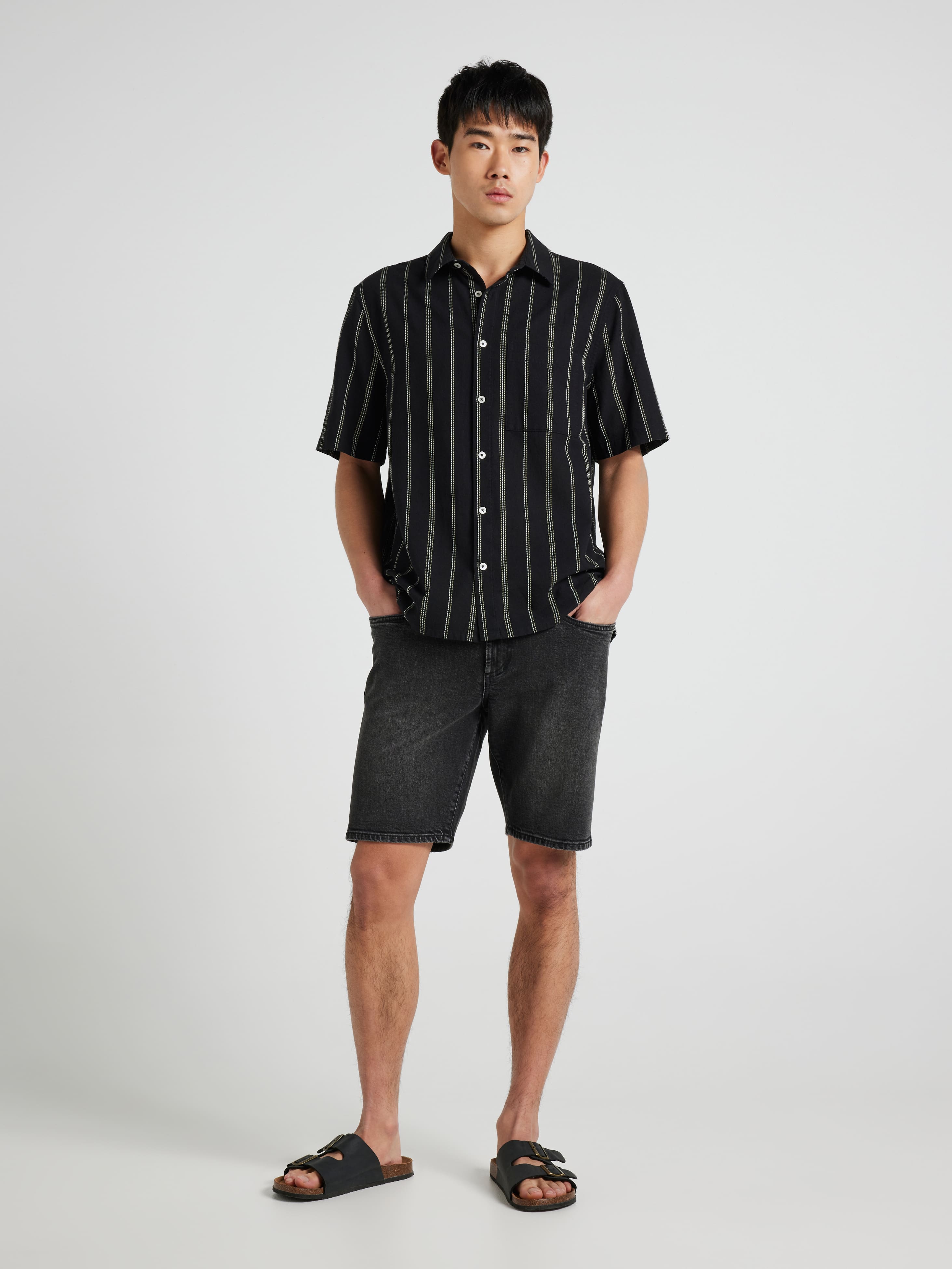 Boxy Stripe Shirt