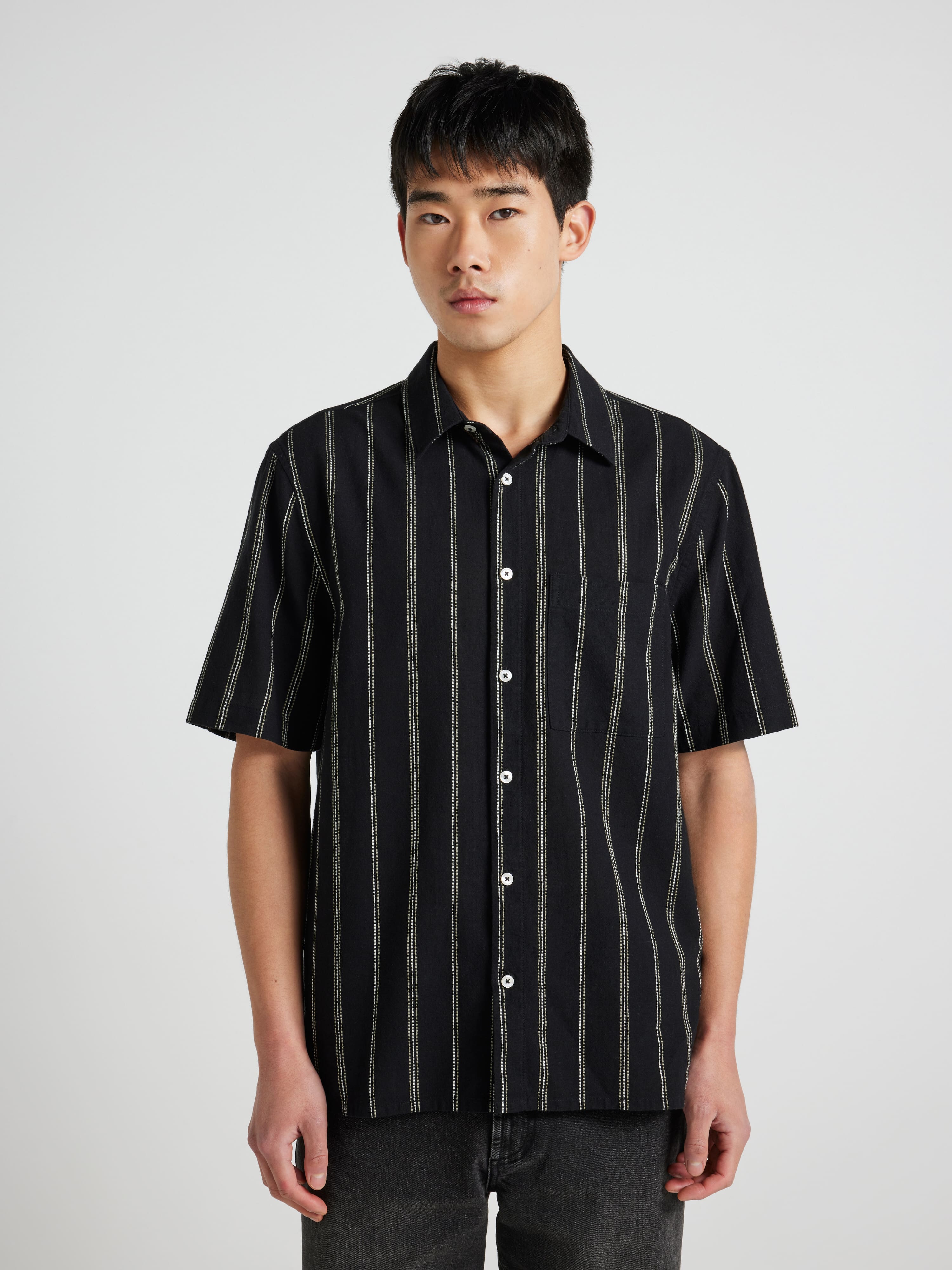 Boxy Stripe Shirt