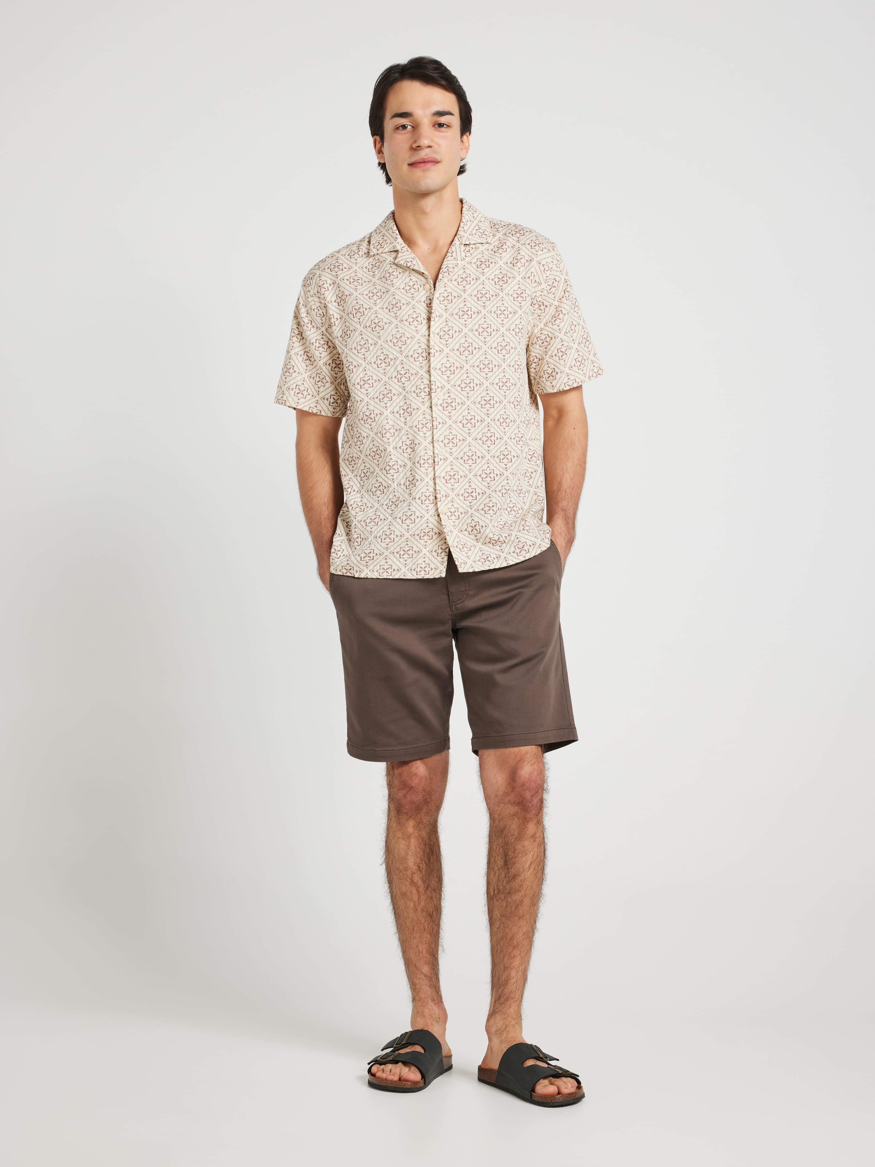 Printed Textured Shirt