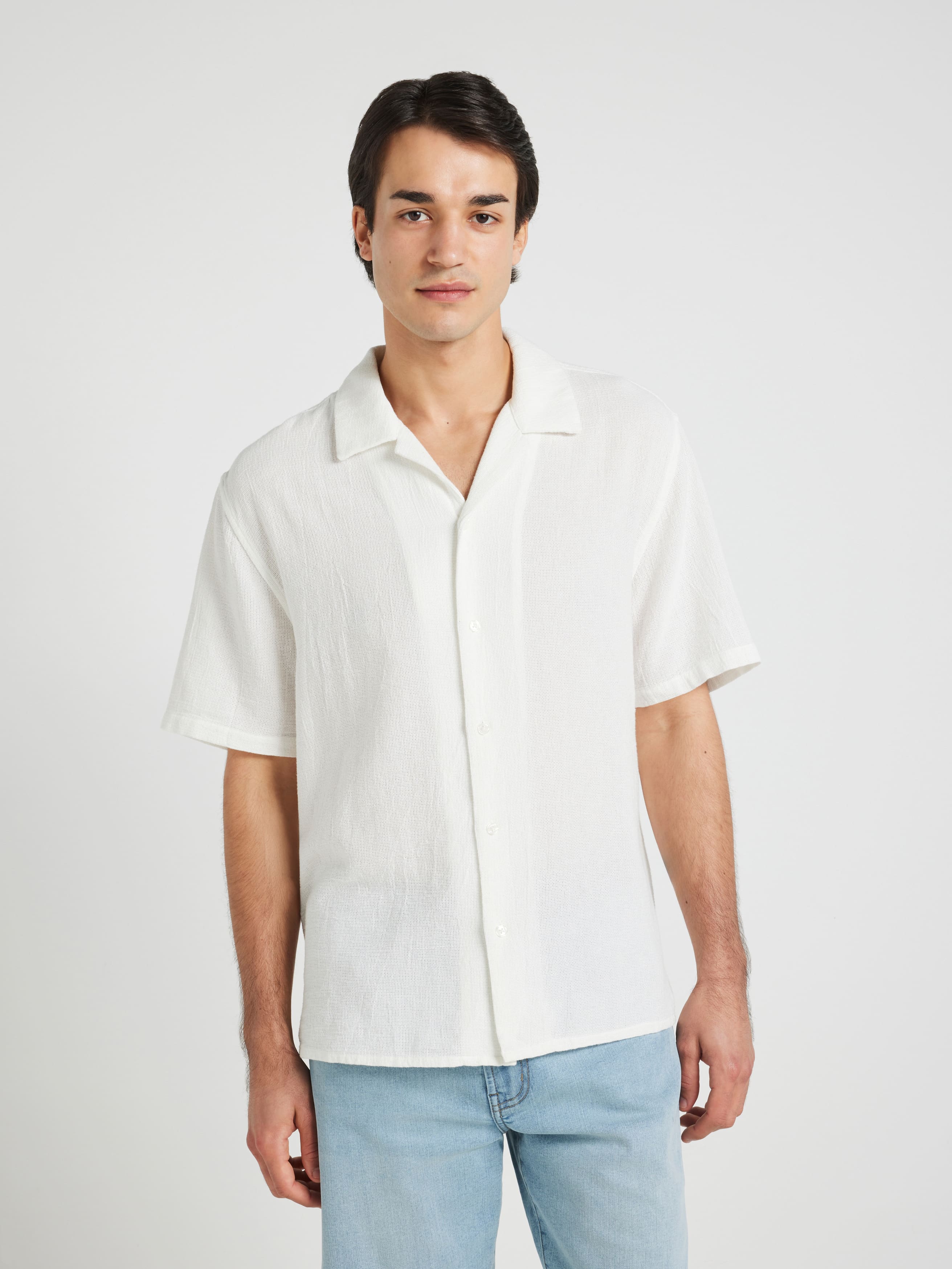 Relaxed Textured Shirt