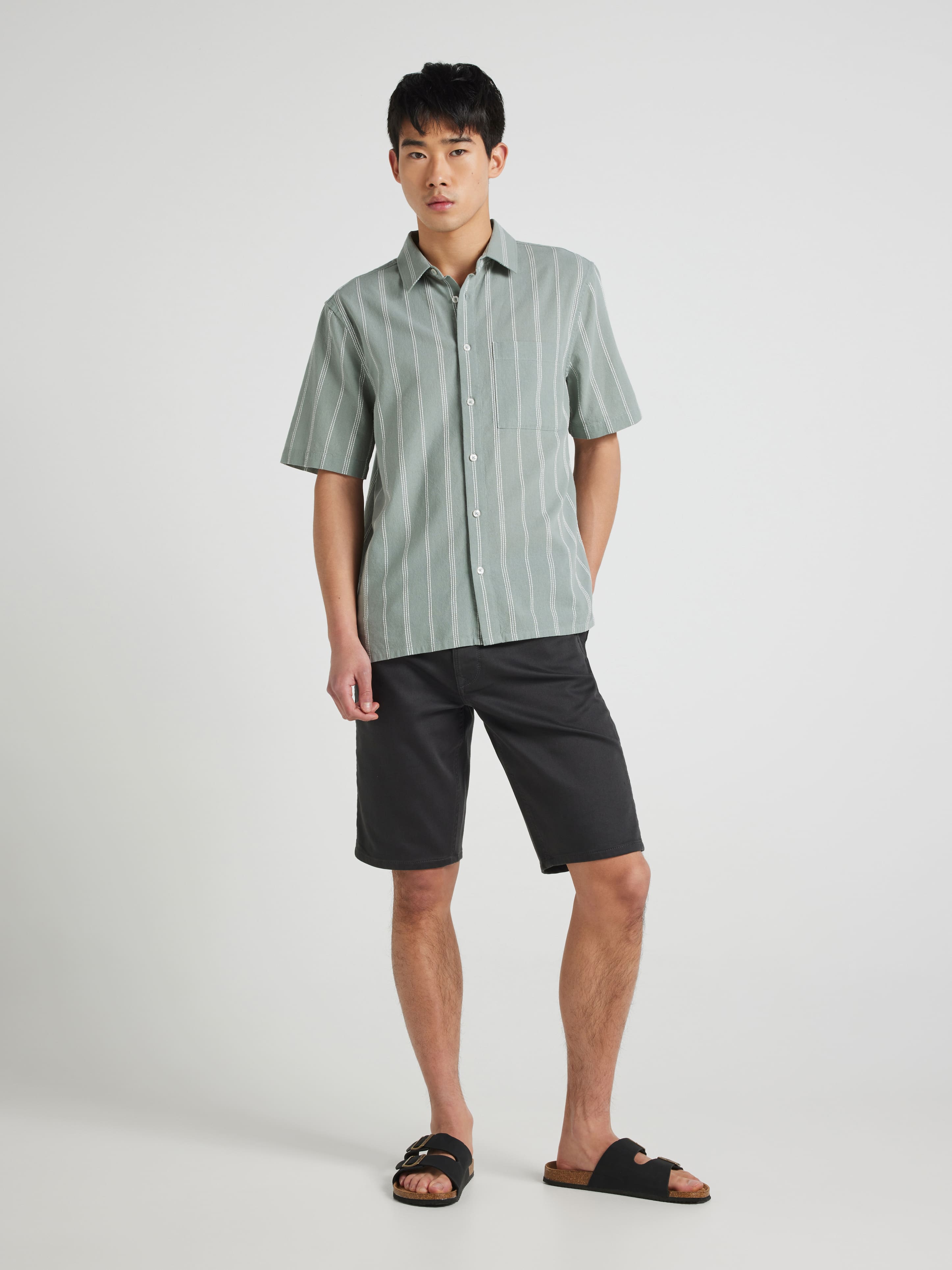 Boxy Stripe Shirt